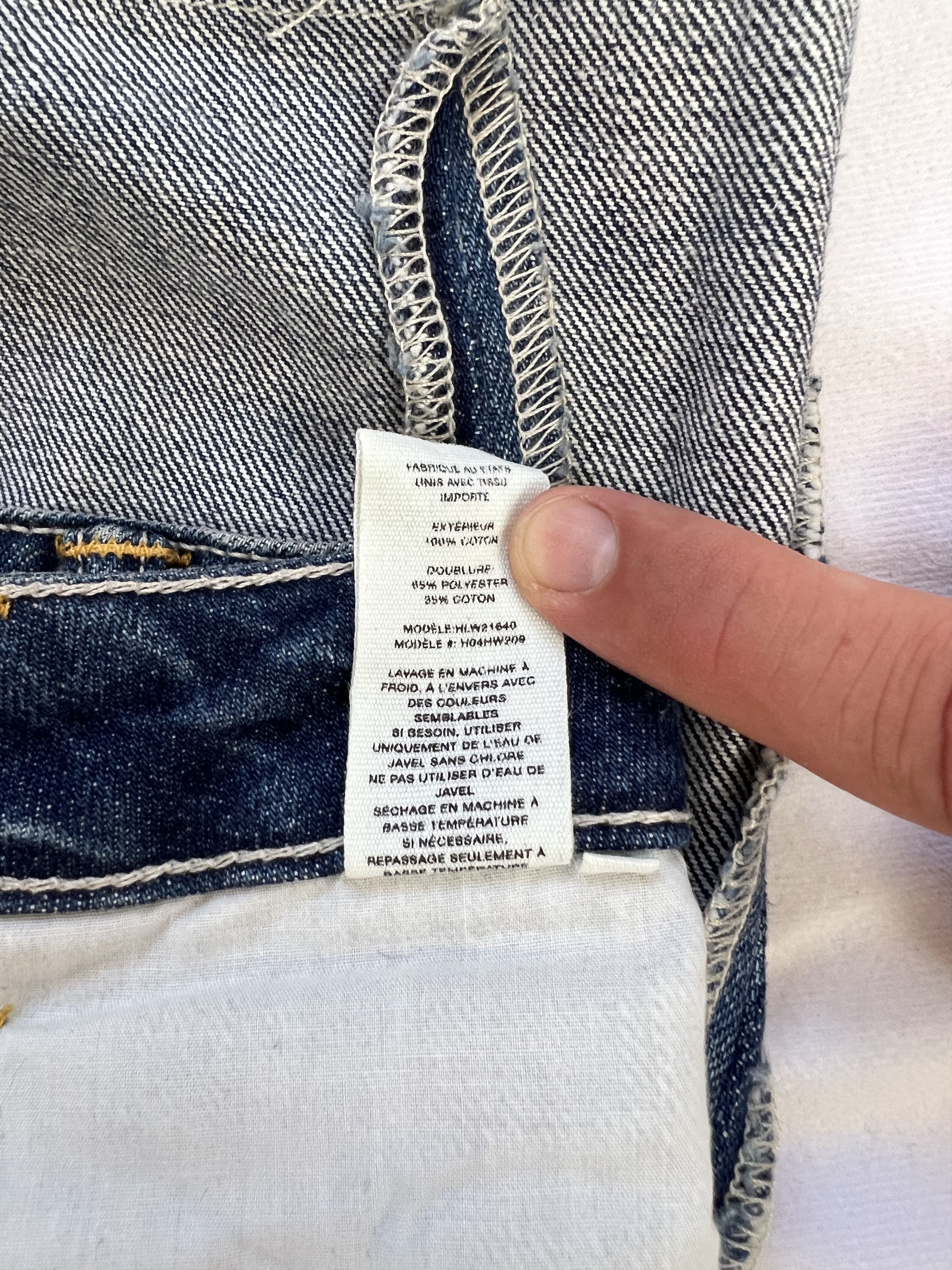 Helmut Lang ⚡️QUICK SALE⚡️Helmut Lang Indigo Jeans Denim Size US 26 / EU 42 - 6 Thumbnail