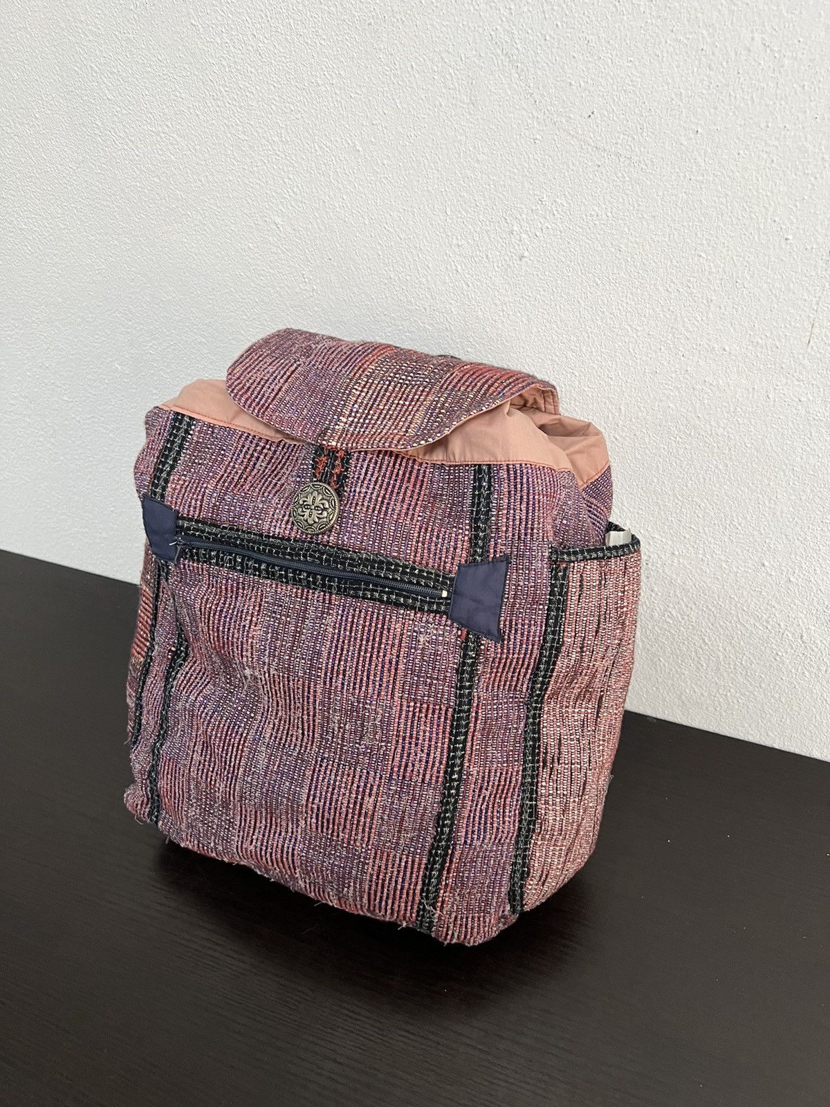 Japanese Brand Japanese Brand Sashiko Boro Bagpack Size ONE SIZE - 3 Thumbnail
