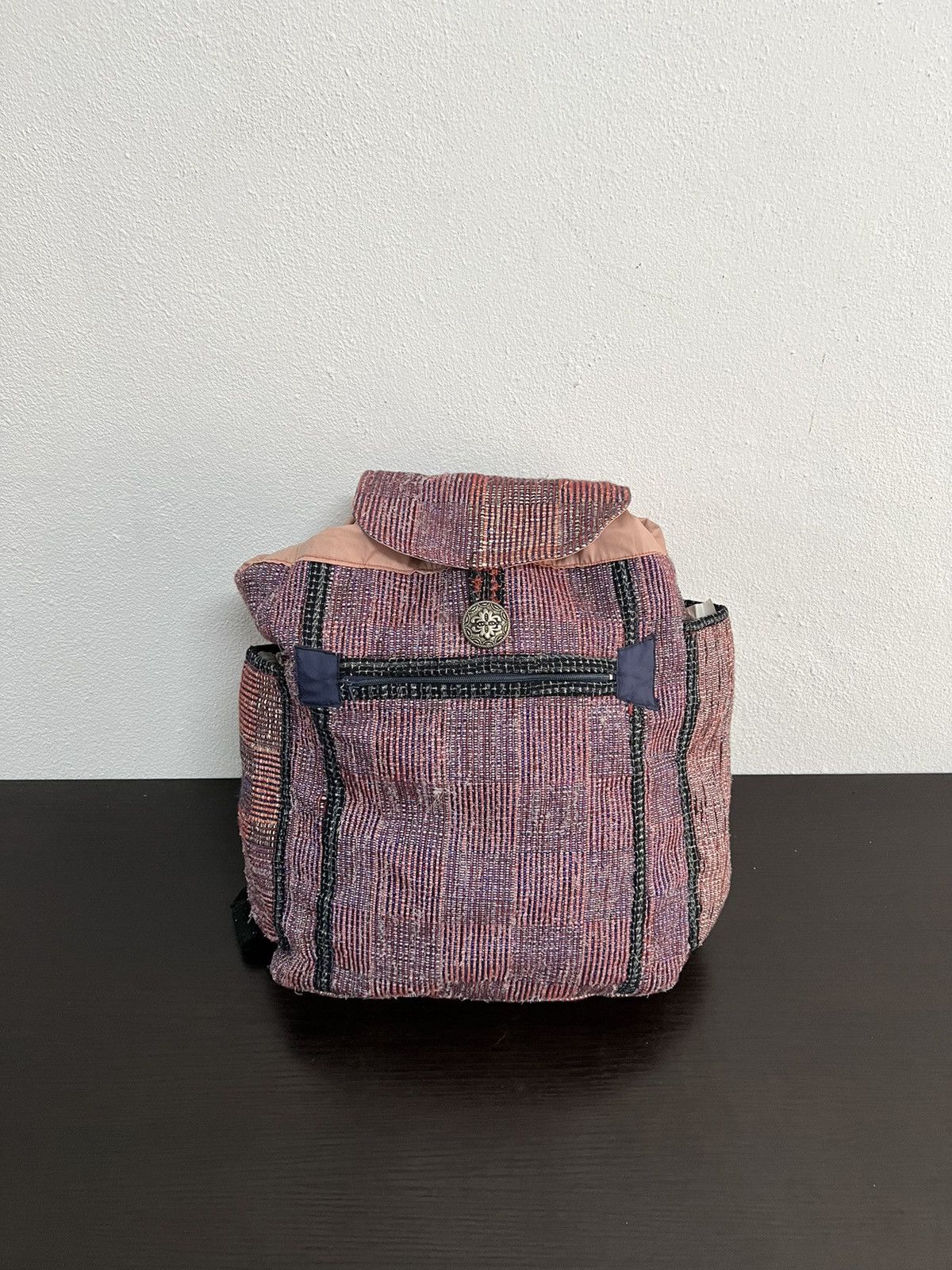 Japanese Brand Japanese Brand Sashiko Boro Bagpack Size ONE SIZE - 2 Thumbnail