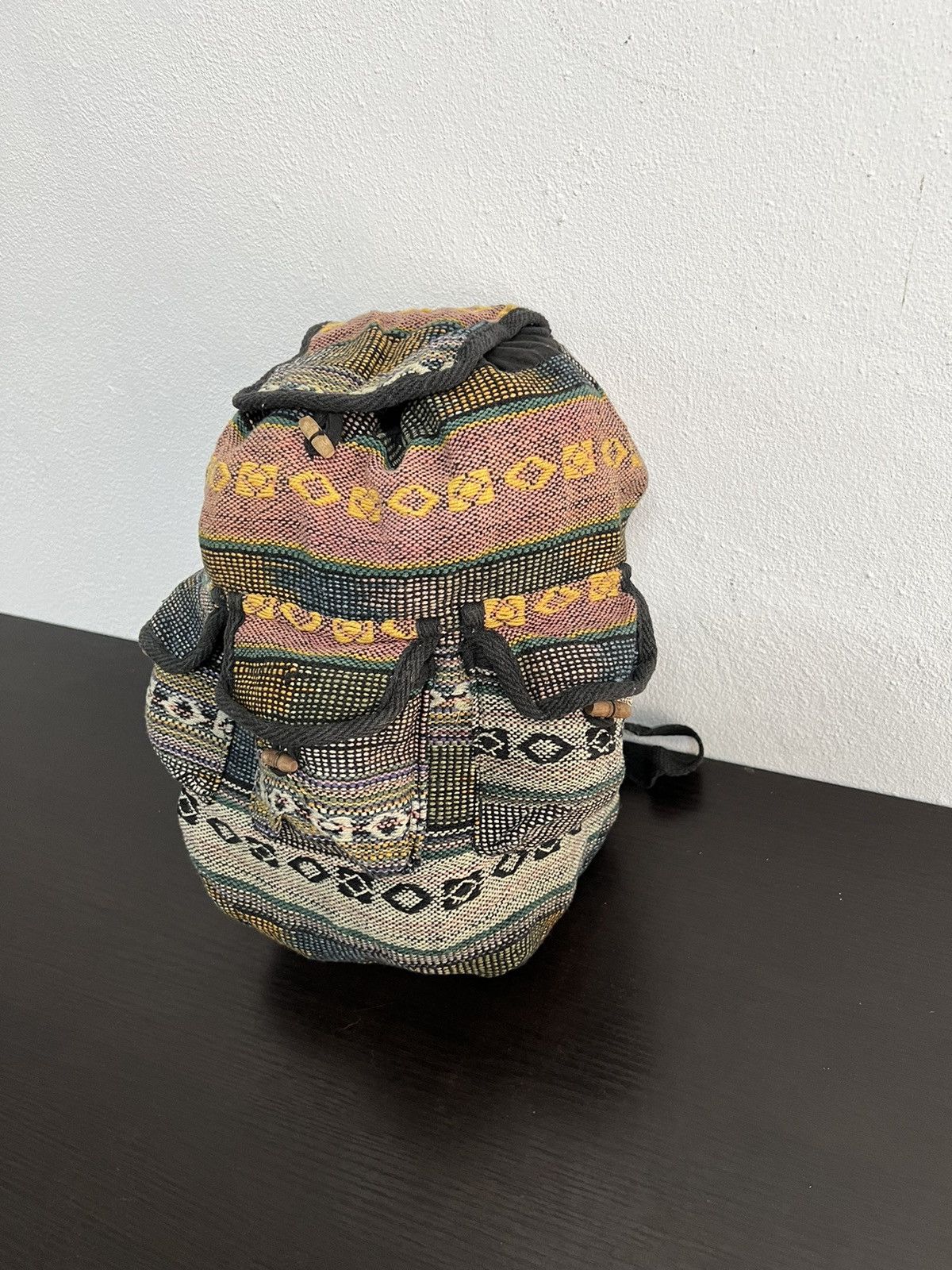 Japanese Brand Japanese Brand Sashiko Boro Tactical Multipocket Bagpack Size ONE SIZE - 3 Thumbnail