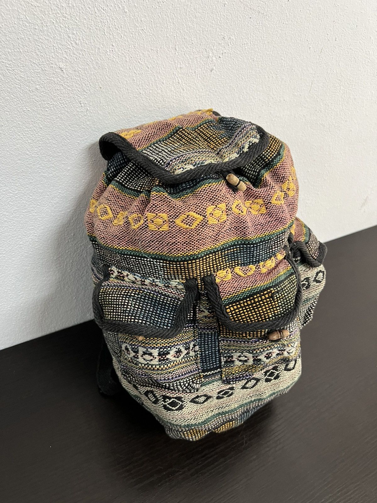Japanese Brand Japanese Brand Sashiko Boro Tactical Multipocket Bagpack Size ONE SIZE - 4 Thumbnail