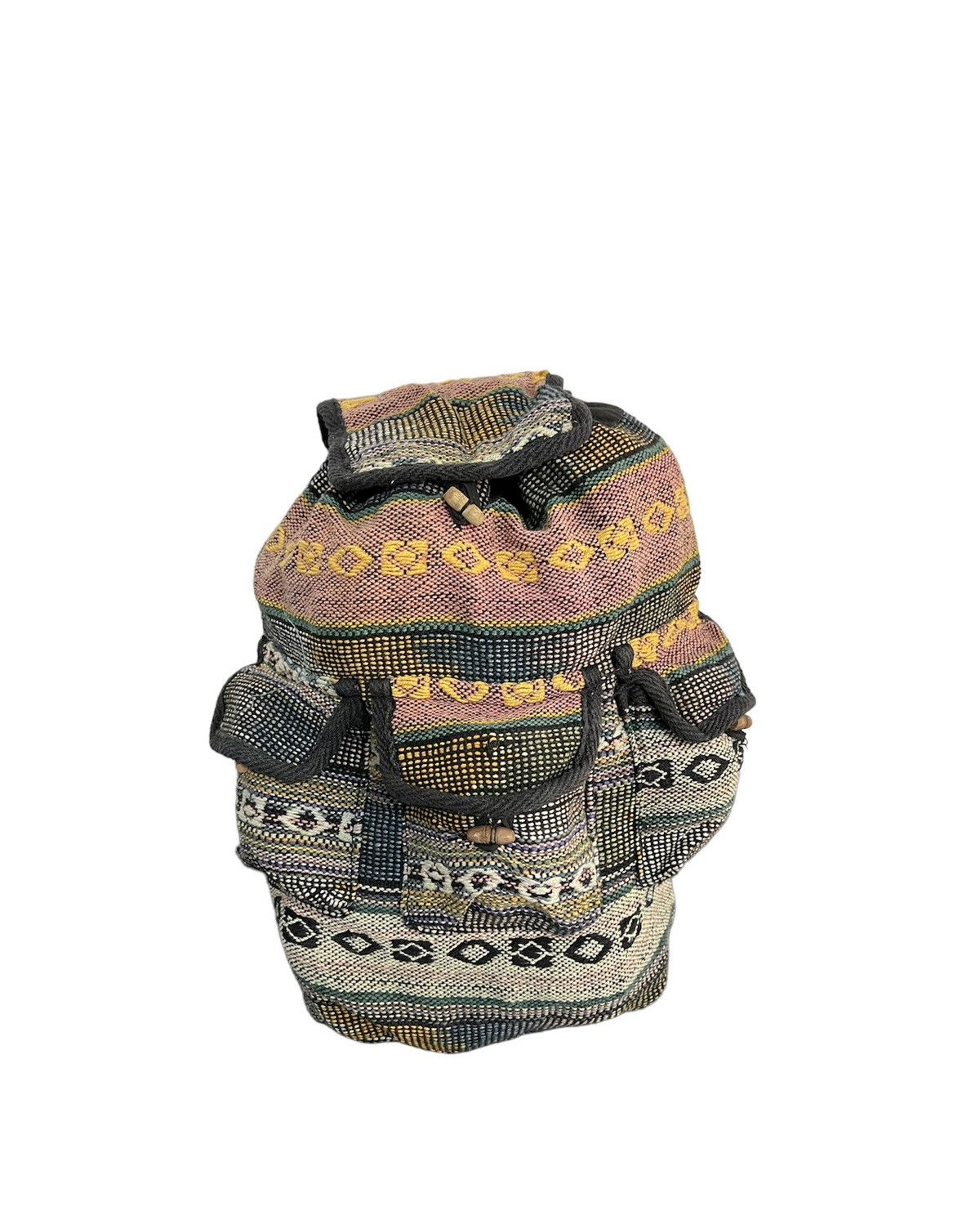 Japanese Brand Japanese Brand Sashiko Boro Tactical Multipocket Bagpack Size ONE SIZE - 1 Thumbnail