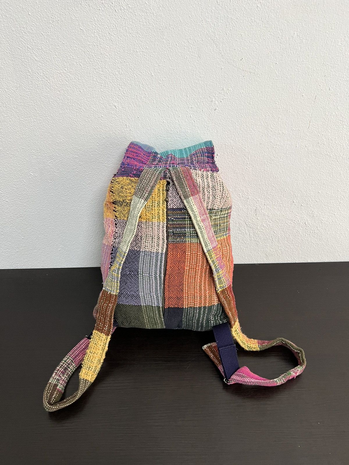 Japanese Brand Japanese Brand Saori Sashiko Boro Bagpack Size ONE SIZE - 6 Thumbnail