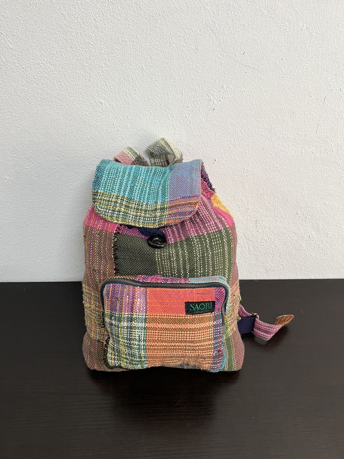 Japanese Brand Japanese Brand Saori Sashiko Boro Bagpack Size ONE SIZE - 2 Thumbnail