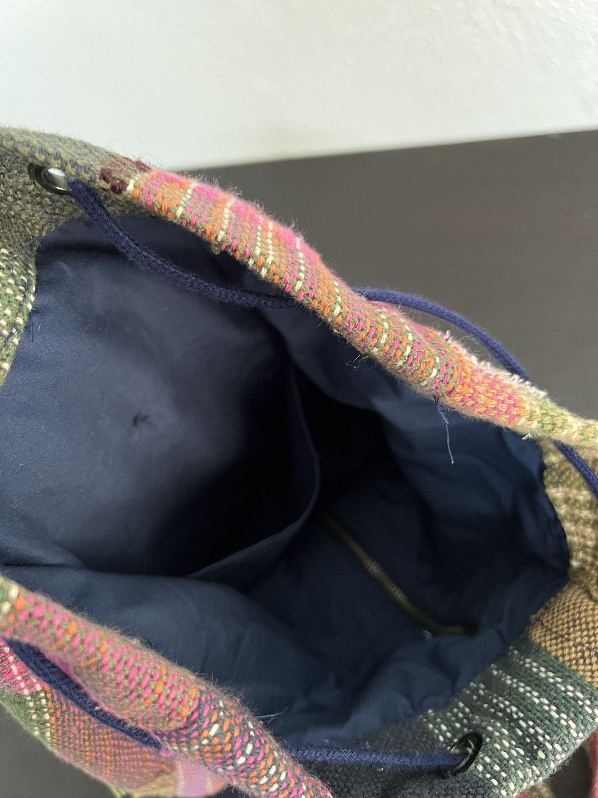Japanese Brand Japanese Brand Saori Sashiko Boro Bagpack Size ONE SIZE - 7 Thumbnail