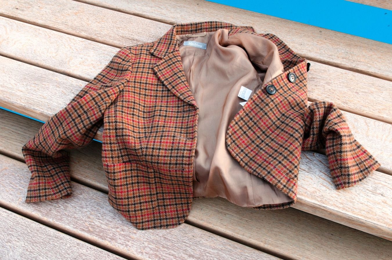 Max Mara vintage checked Jacket