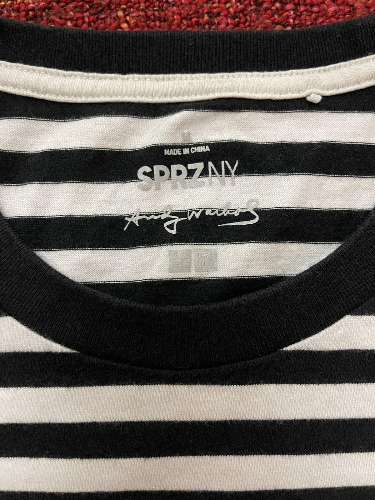 Andy Warhol × Uniqlo Andy Warhol x Uniqlo striped banana t-shirt Size US M / EU 48-50 / 2 - 3 Thumbnail