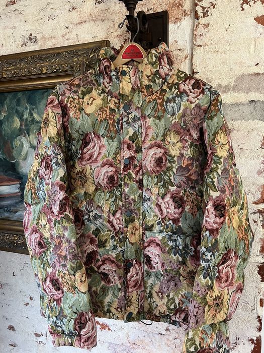 MADE TO ORDER- ONE WEEK Impressionist floral quilted jacket - – Supayana