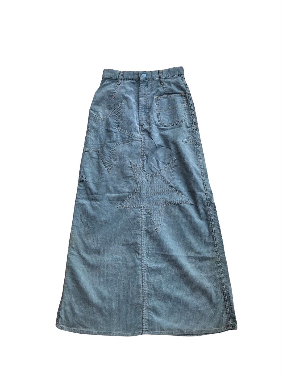 Hysteric Glamour Skirt Stars Pattern Corduroy