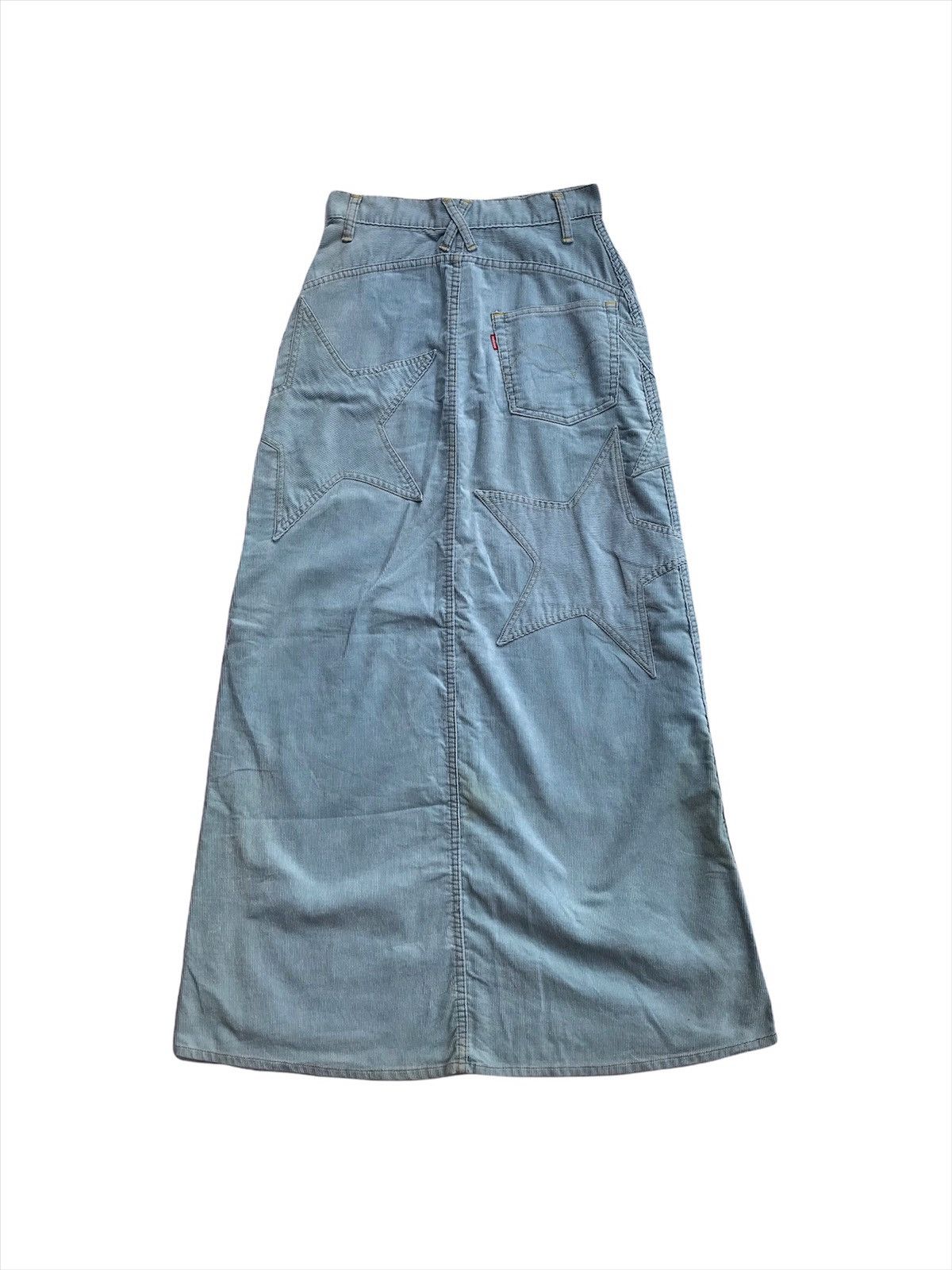 Hysteric Glamour × Japanese Brand Hysteric Glamour Skirt Stars Pattern Corduroy Size 26" / US 2 / IT 38 - 3 Thumbnail