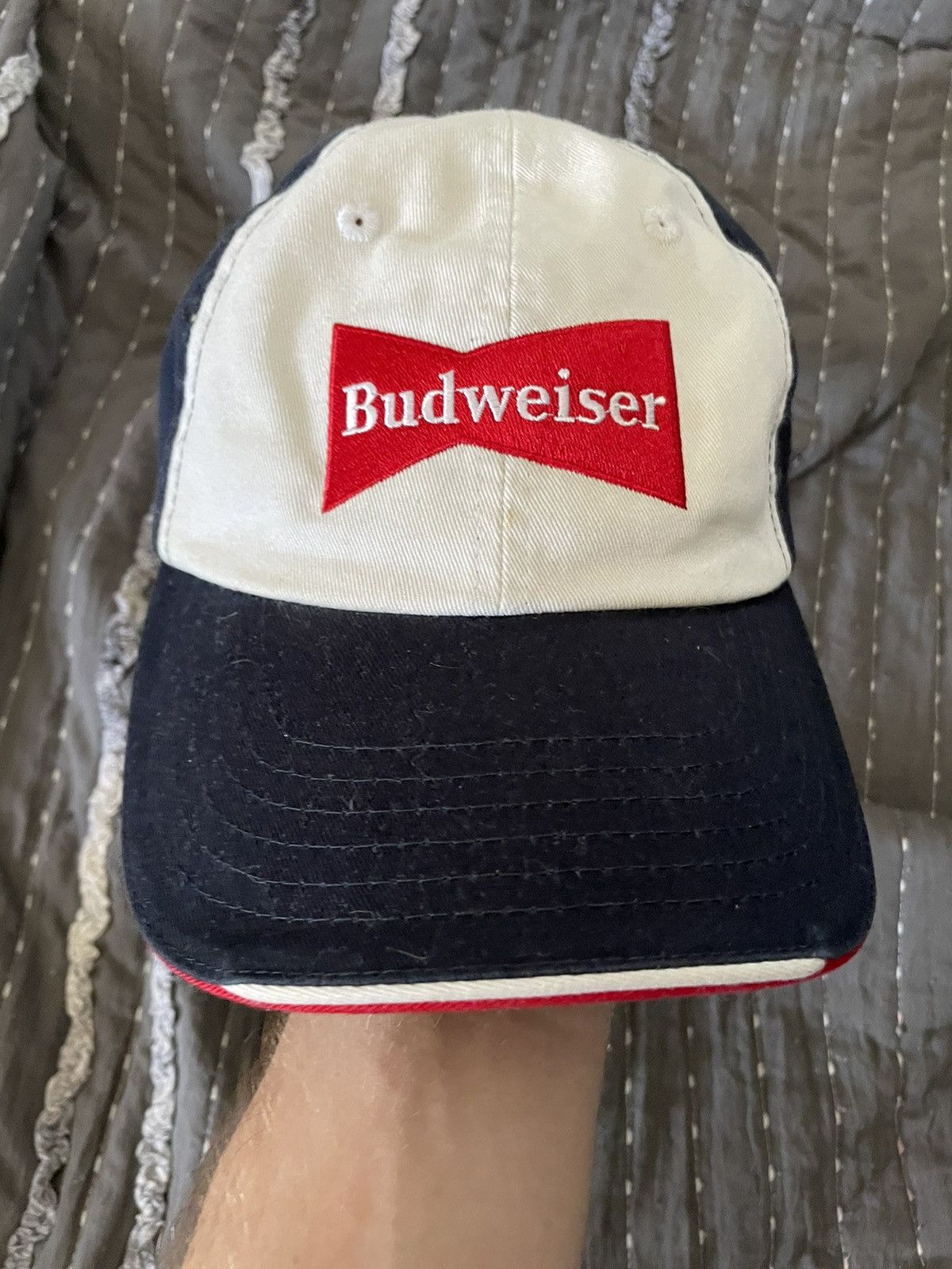 Vintage Vintage Budweiser Hat Size ONE SIZE - 1 Thumbnail