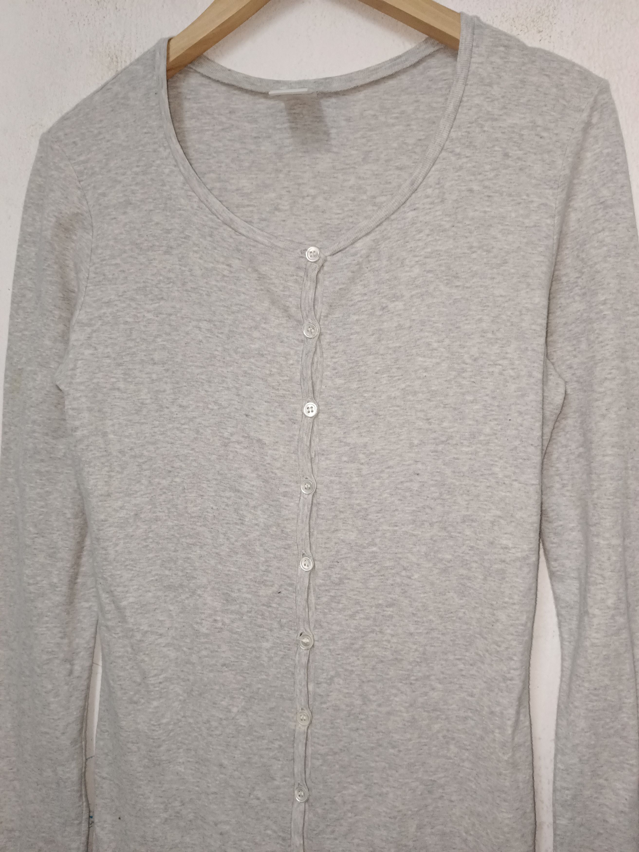 Japanese Brand × Limi Feu × Yohji Yamamoto Yohji Yamamoto Sweater Cardigan Size L / US 10 / IT 46 - 2 Thumbnail