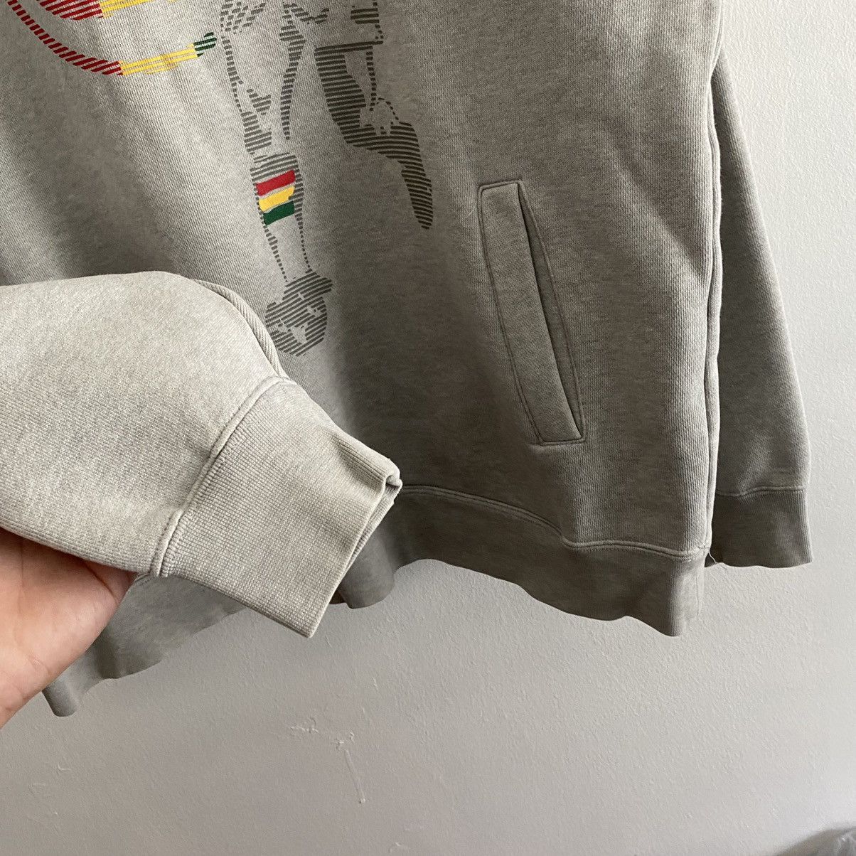 Stussy Vintage Stussy Bob Marley Rasta Pullover Sweater Hoodie Size US L / EU 52-54 / 3 - 4 Thumbnail