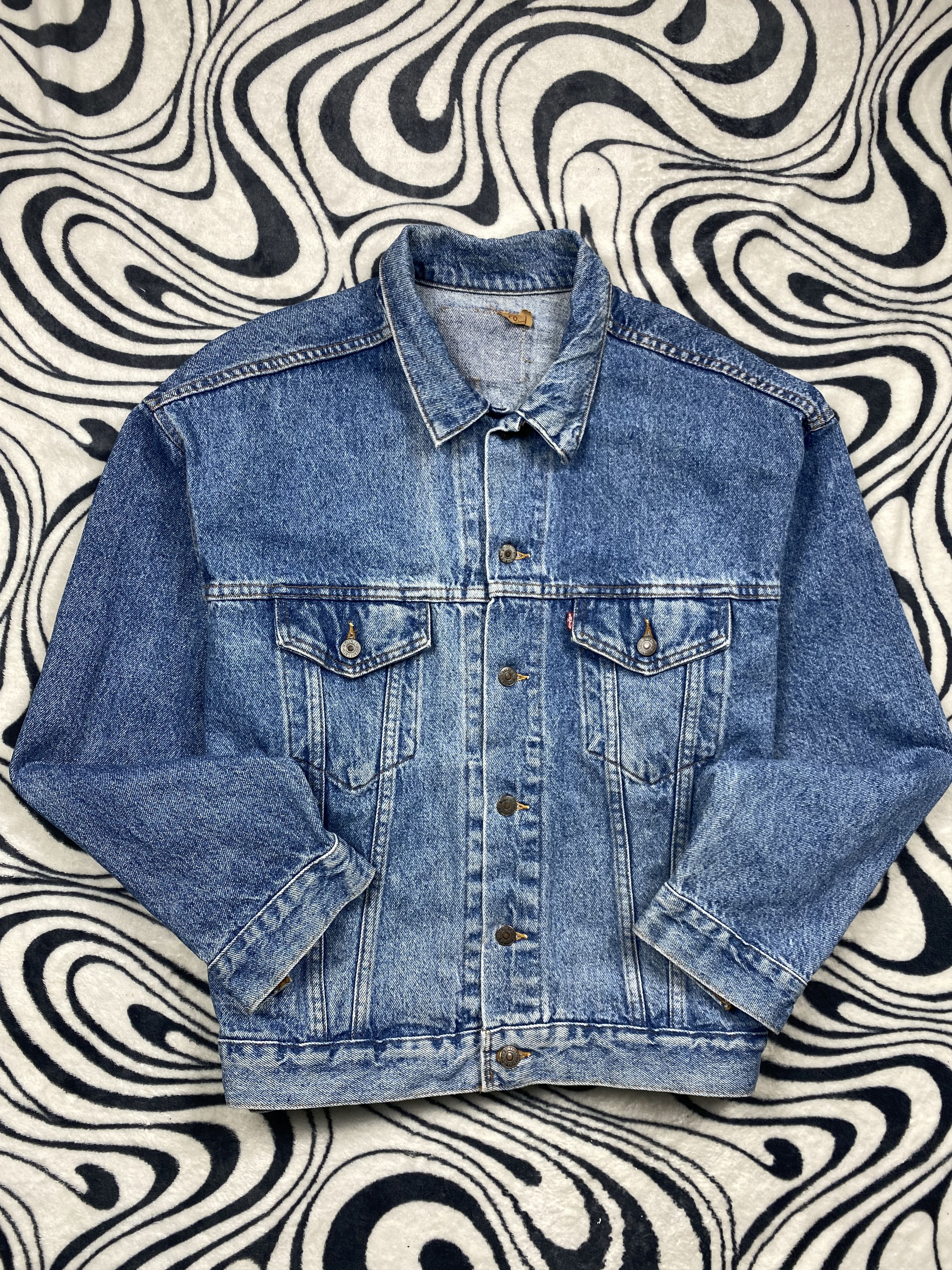 Levi's Vintage Levis Denim Jacket Jeans Size US XL / EU 56 / 4 - 1 Thumbnail