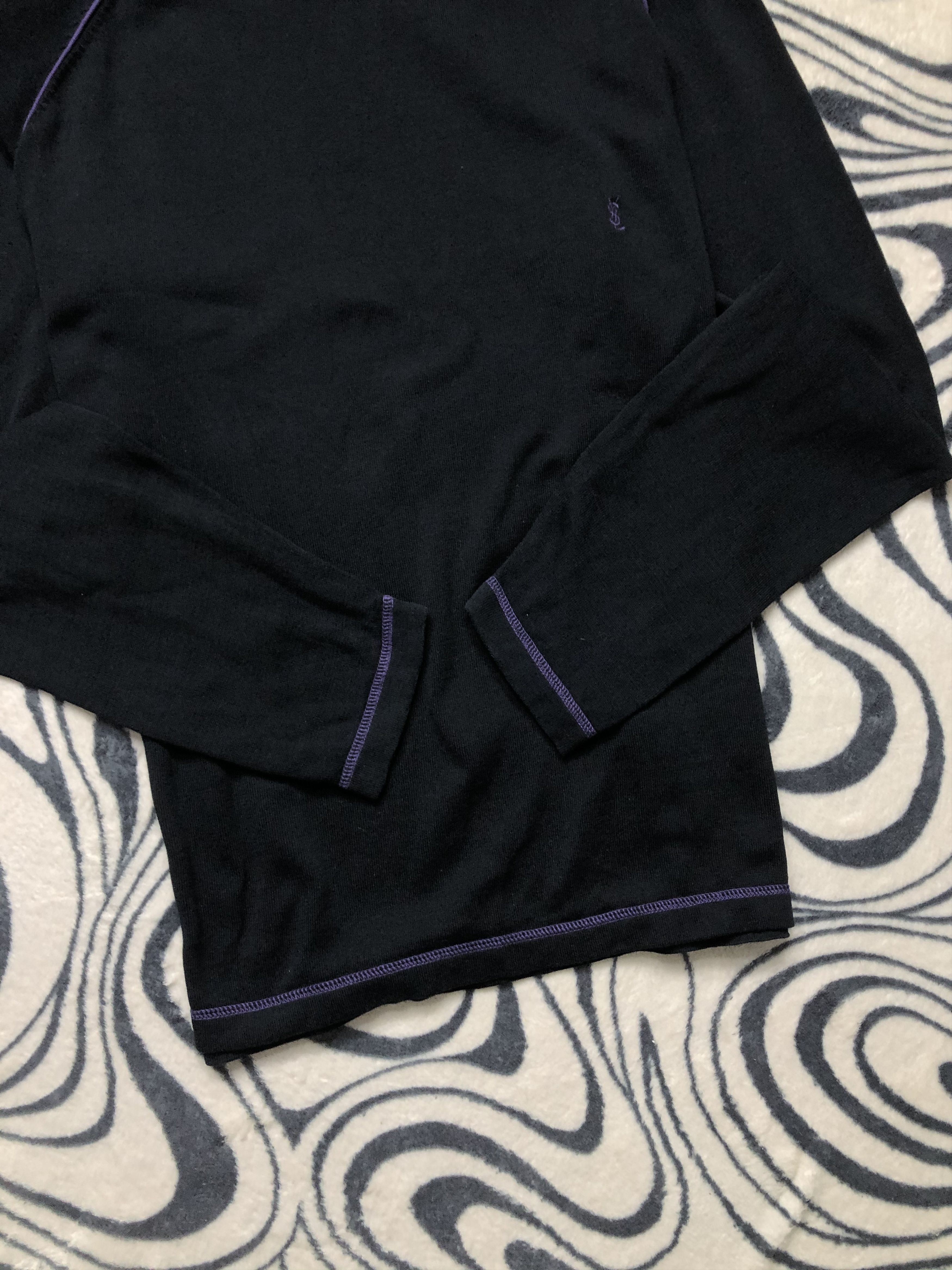 Yves Saint Laurent Yves Saint Laurent YSL Vintage Mens Sweatshirt Size US XL / EU 56 / 4 - 3 Thumbnail