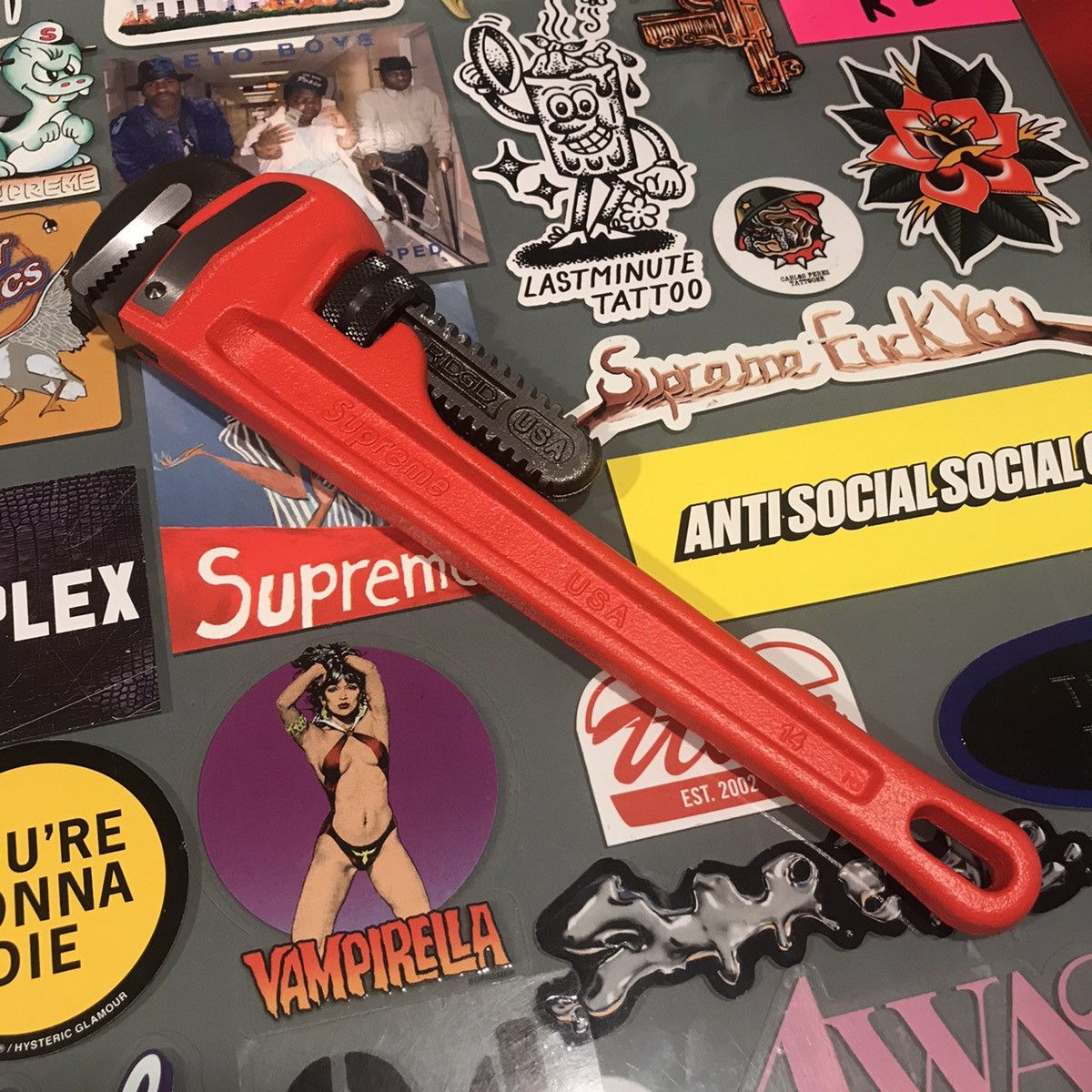 Supreme Supreme Ridgid Pipe Wrench FW20 Brand New!! Size ONE SIZE - 1 Thumbnail