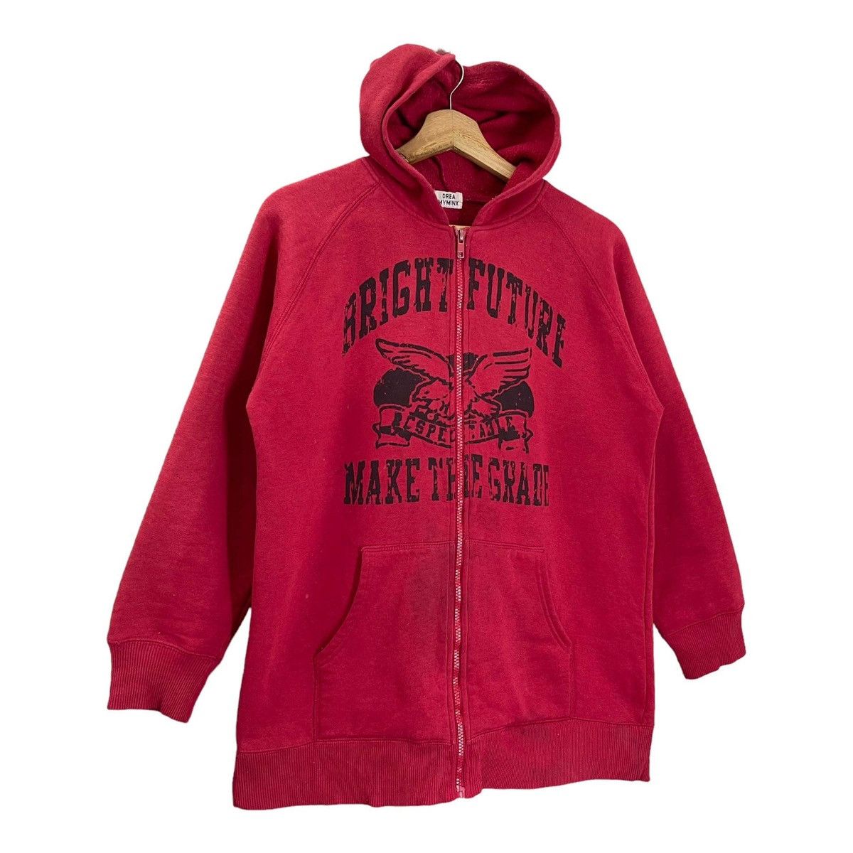 Vintage Bright Future Zipper Hoodies Size M Size US M / EU 48-50 / 2 - 2 Thumbnail