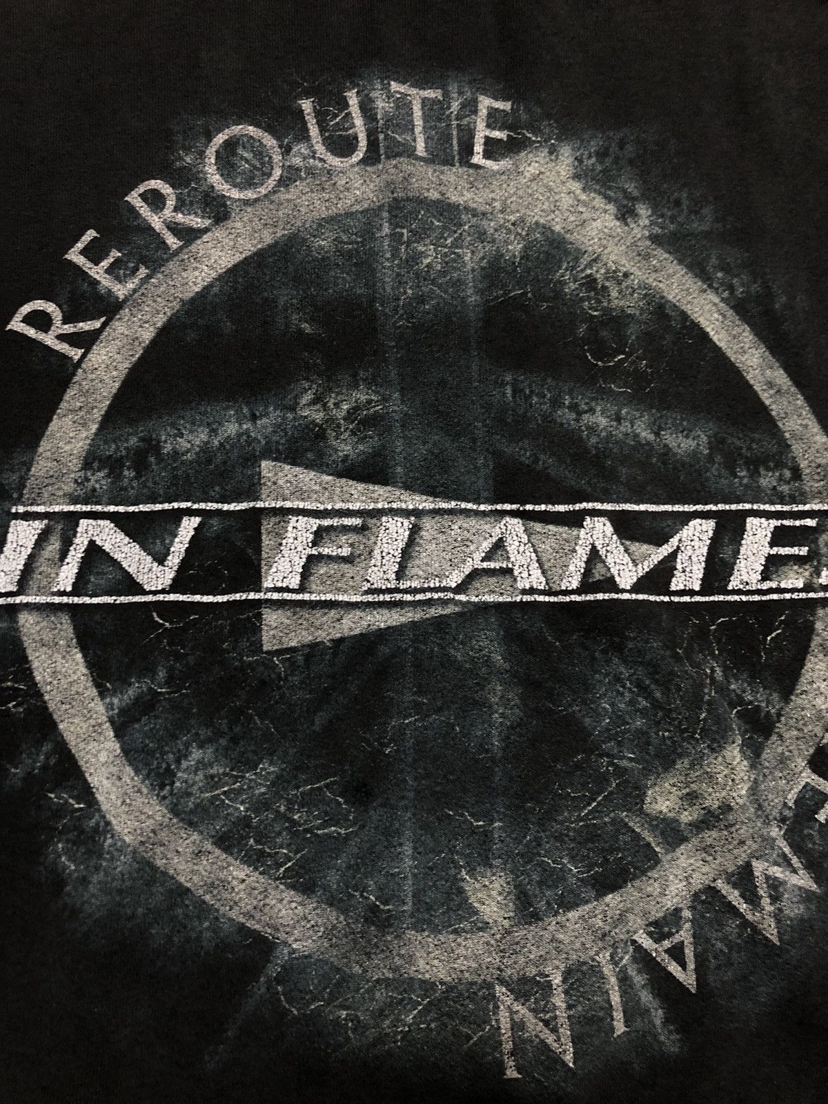 Band Tees × Vintage Vintage Y2K IN FLAMES Band Hoodie Swedish Metal Band Size US L / EU 52-54 / 3 - 4 Thumbnail