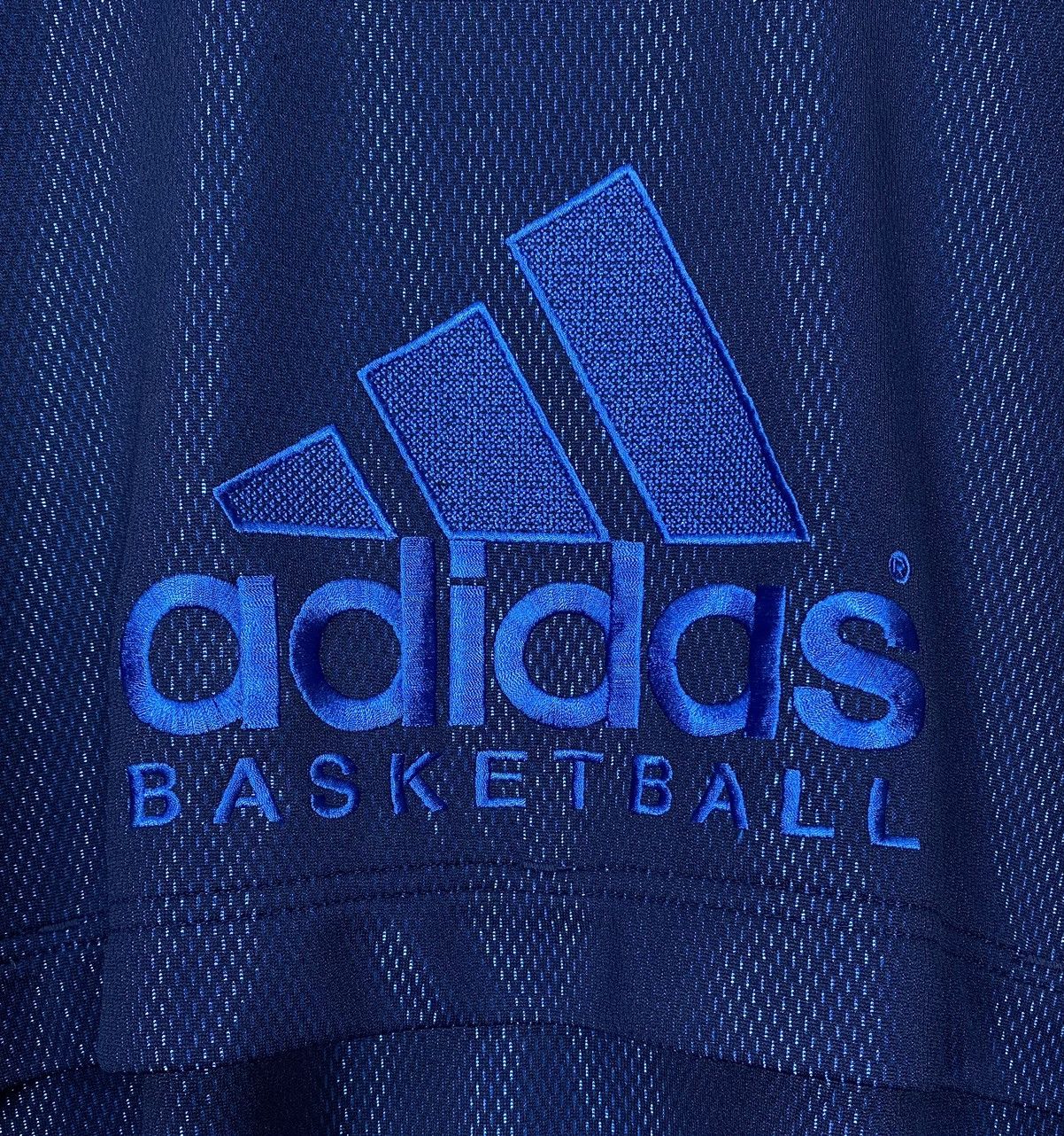 Other Vintage Adidas Basketball Track Jacket Embroidered Big Logo Size US XXL / EU 58 / 5 - 3 Thumbnail