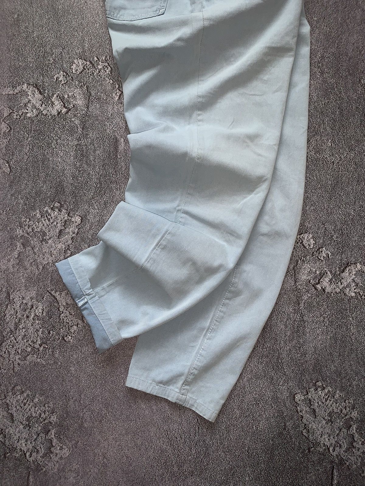 Armani × Emporio Armani × Giorgio Armani Giorgio Armani 32 vintage trousers chinos pants blue denim Size US 32 / EU 48 - 18 Thumbnail