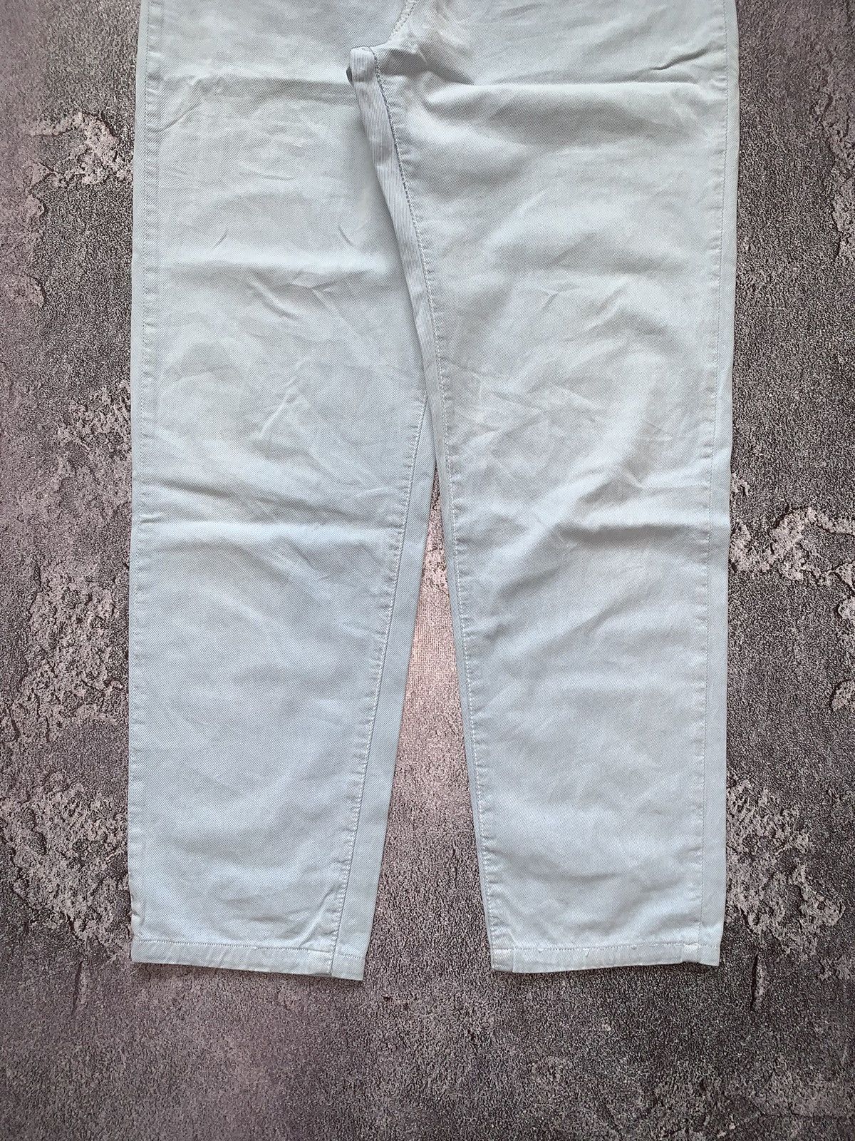 Armani × Emporio Armani × Giorgio Armani Giorgio Armani 32 vintage trousers chinos pants blue denim Size US 32 / EU 48 - 11 Thumbnail