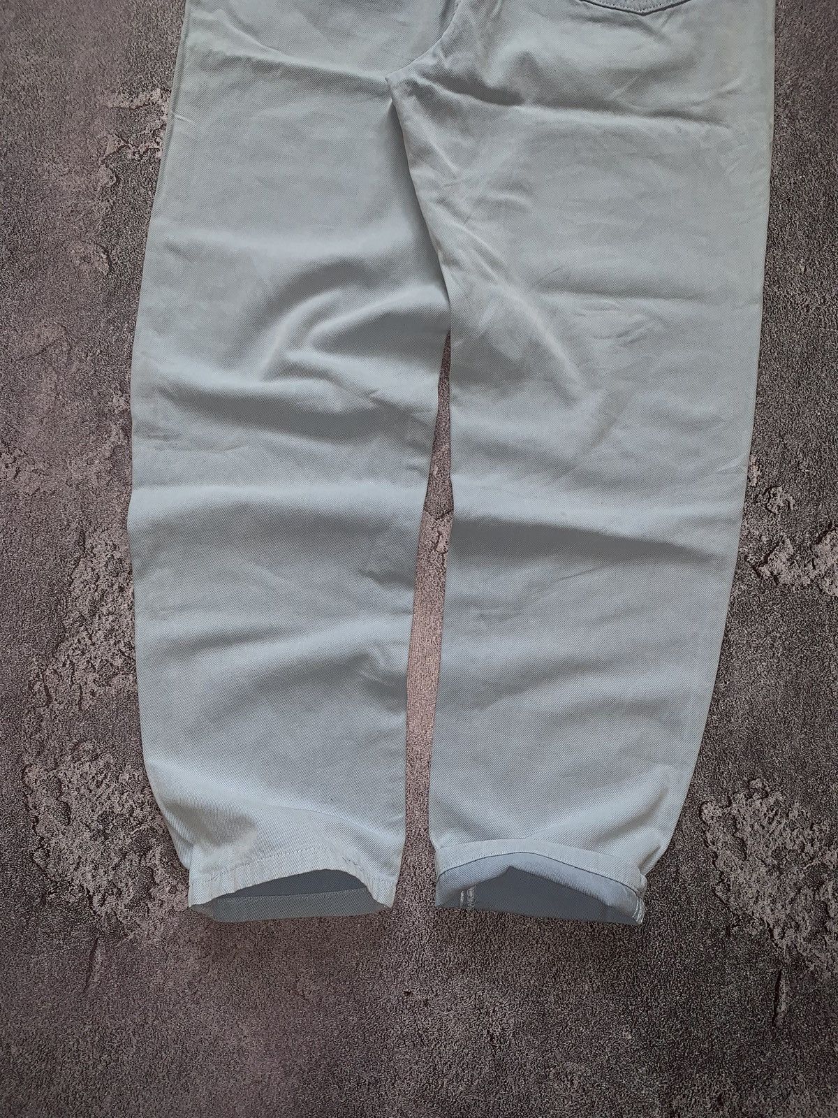 Armani × Emporio Armani × Giorgio Armani Giorgio Armani 32 vintage trousers chinos pants blue denim Size US 32 / EU 48 - 2 Thumbnail