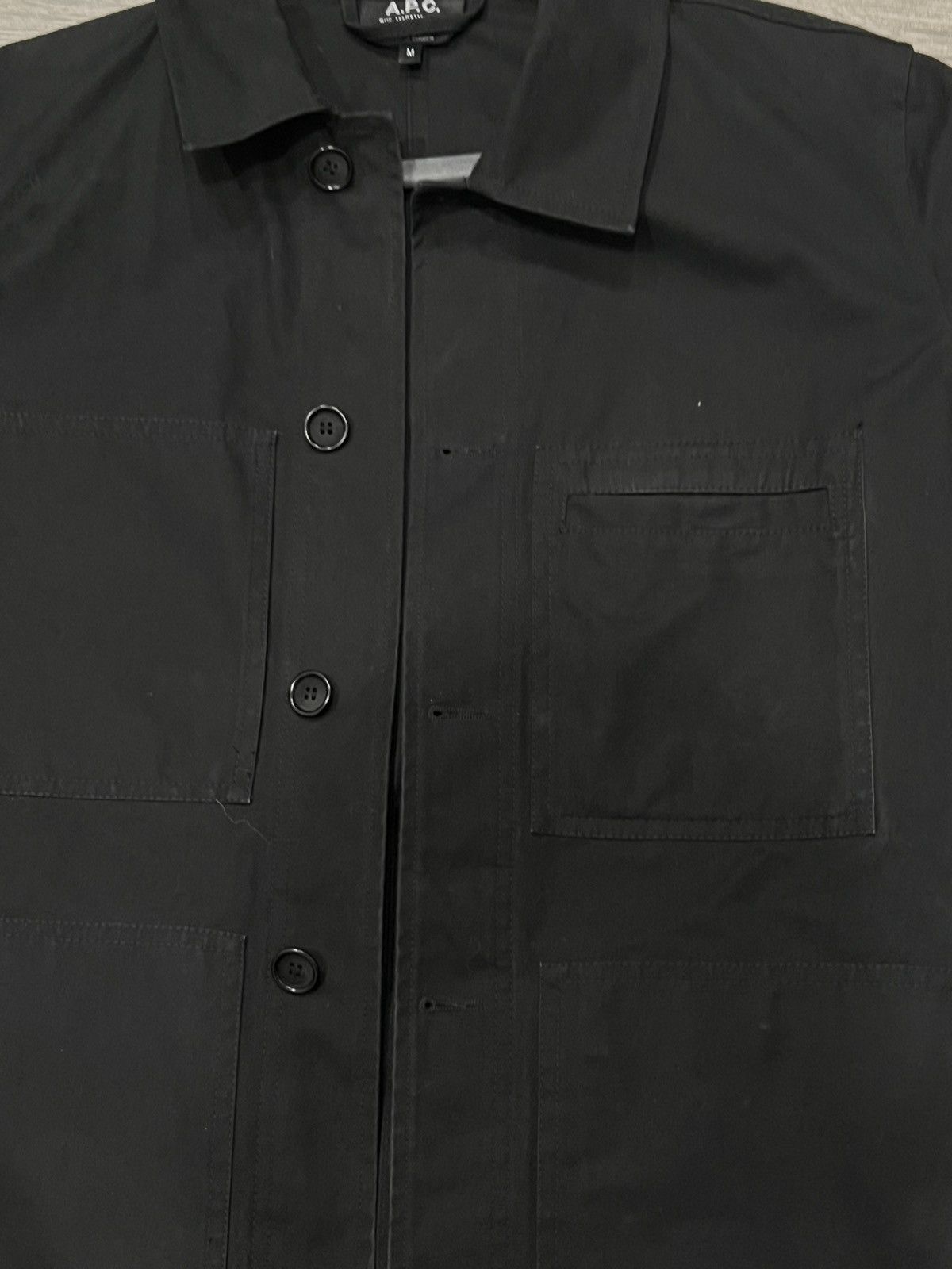 A.P.C. APC Veste Andre Jacket - Black Size US M / EU 48-50 / 2 - 3 Thumbnail