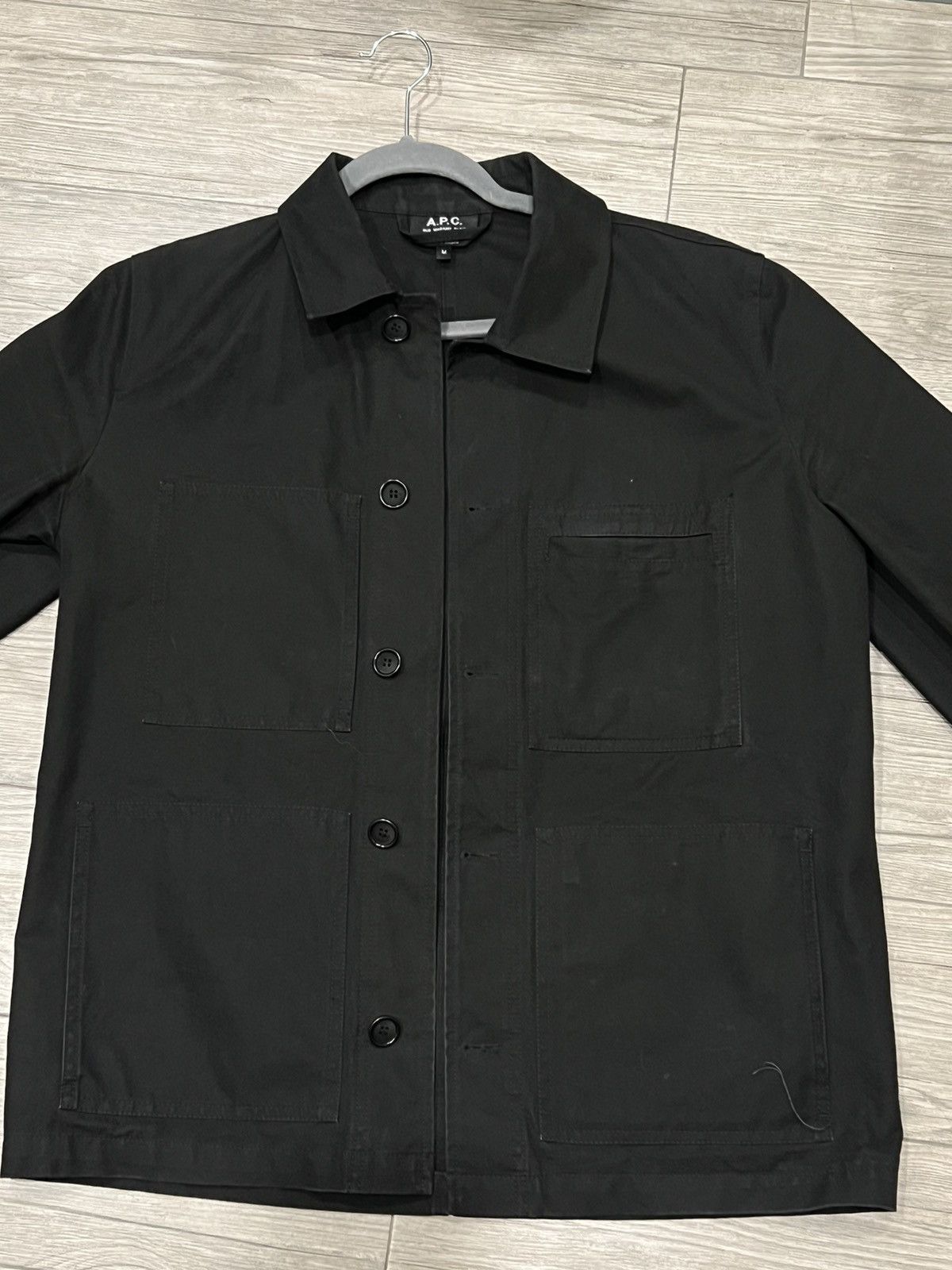 A.P.C. APC Veste Andre Jacket - Black Size US M / EU 48-50 / 2 - 4 Thumbnail