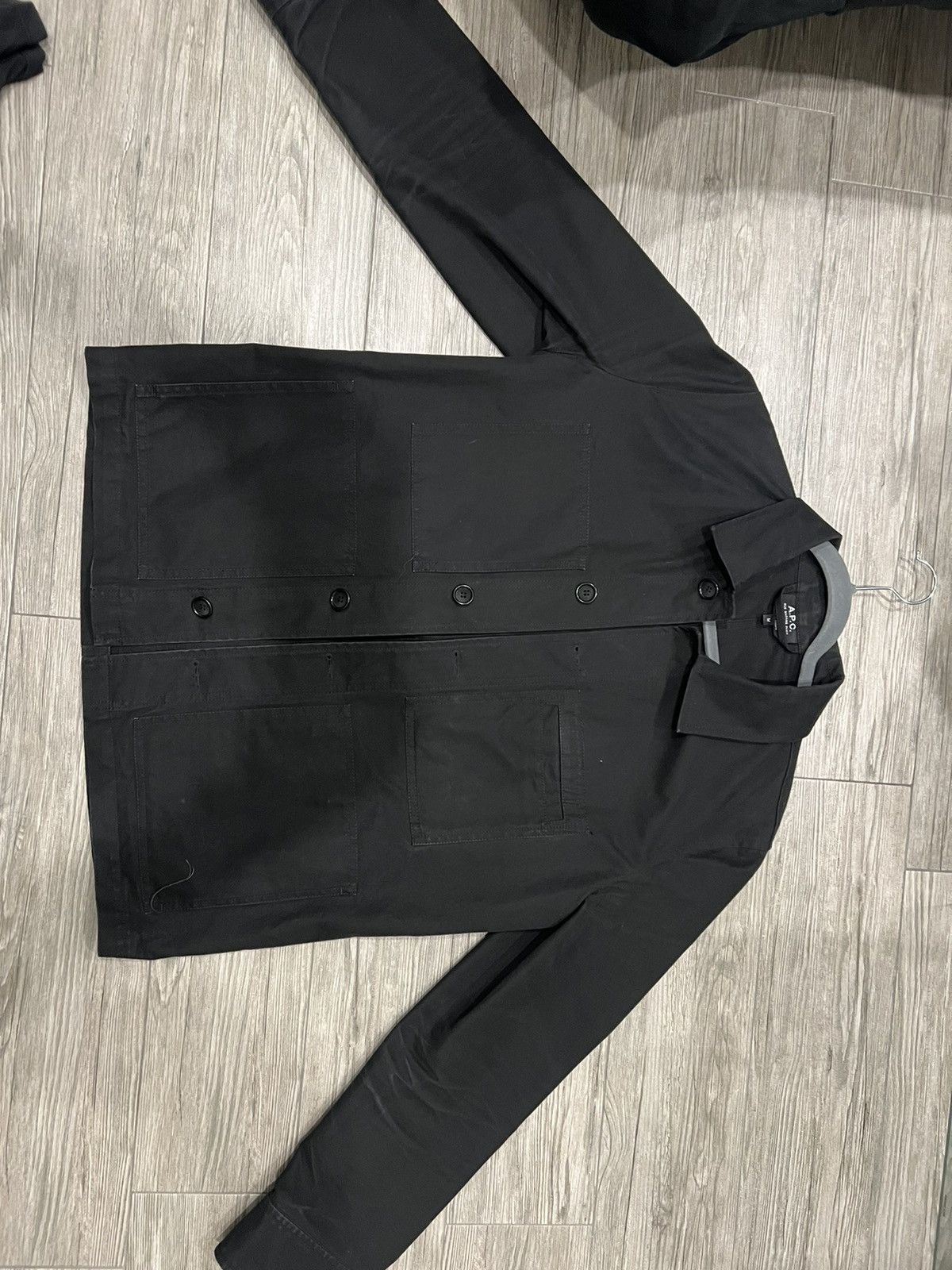 A.P.C. APC Veste Andre Jacket - Black Size US M / EU 48-50 / 2 - 1 Thumbnail