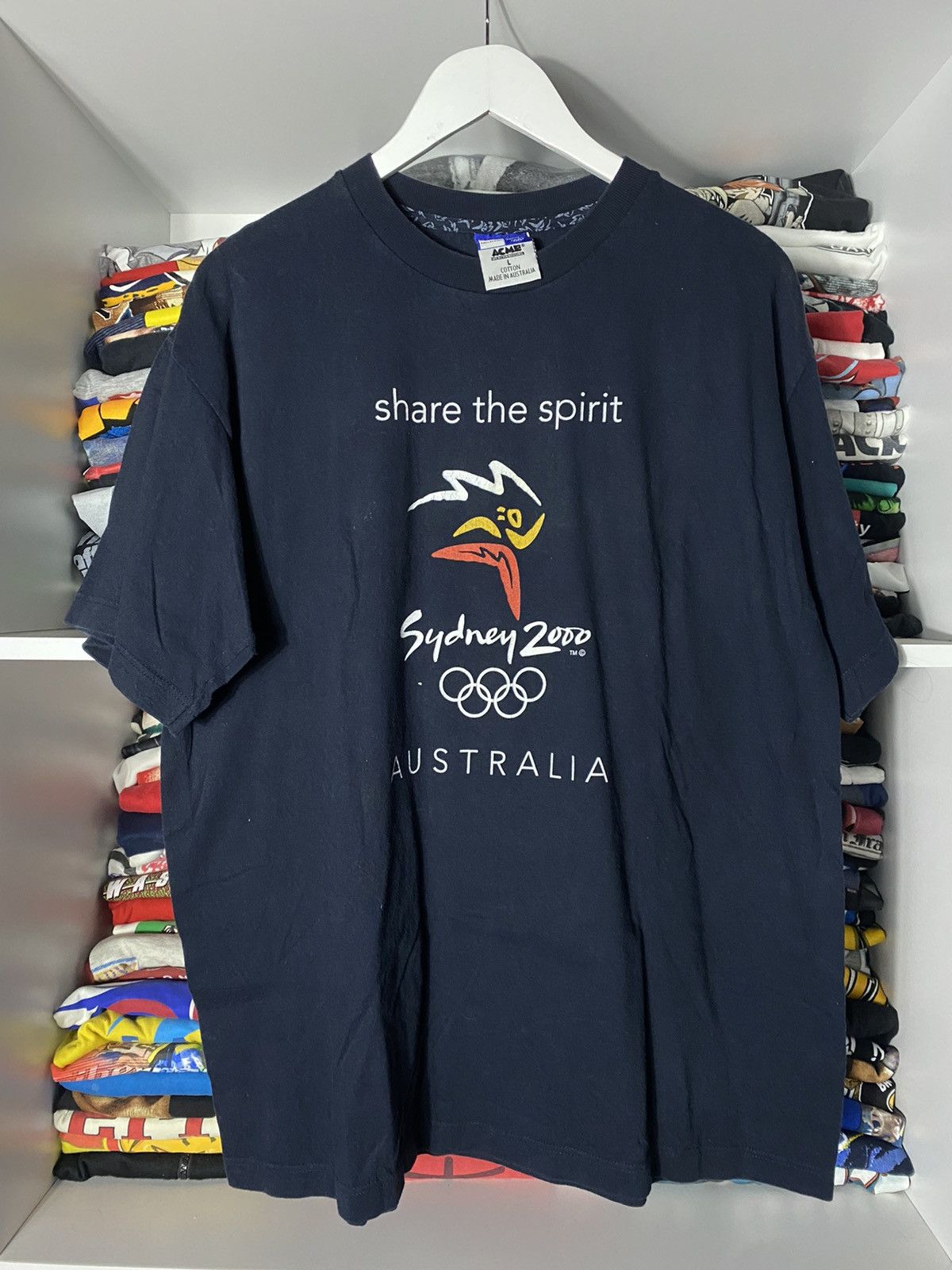 Vintage Sydney 2000 Olympics t shirt Size US L / EU 52-54 / 3 - 1 Thumbnail