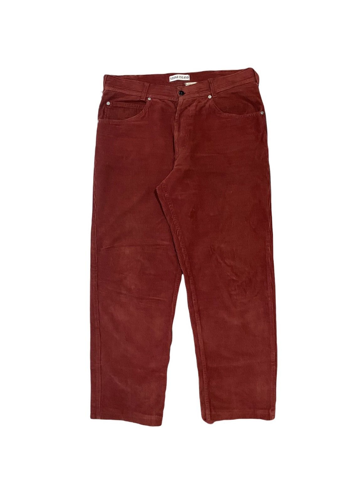Stone Island Stone Island Marina Corduroy Pants 1994 Size US 33 - 1 Thumbnail
