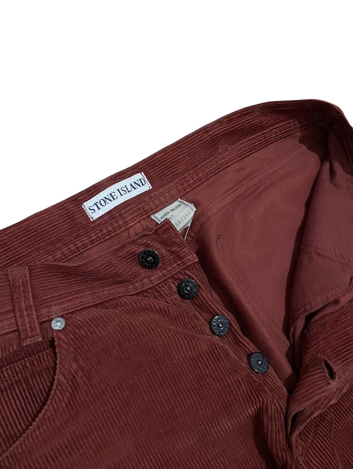Stone Island Stone Island Marina Corduroy Pants 1994 Size US 33 - 3 Thumbnail