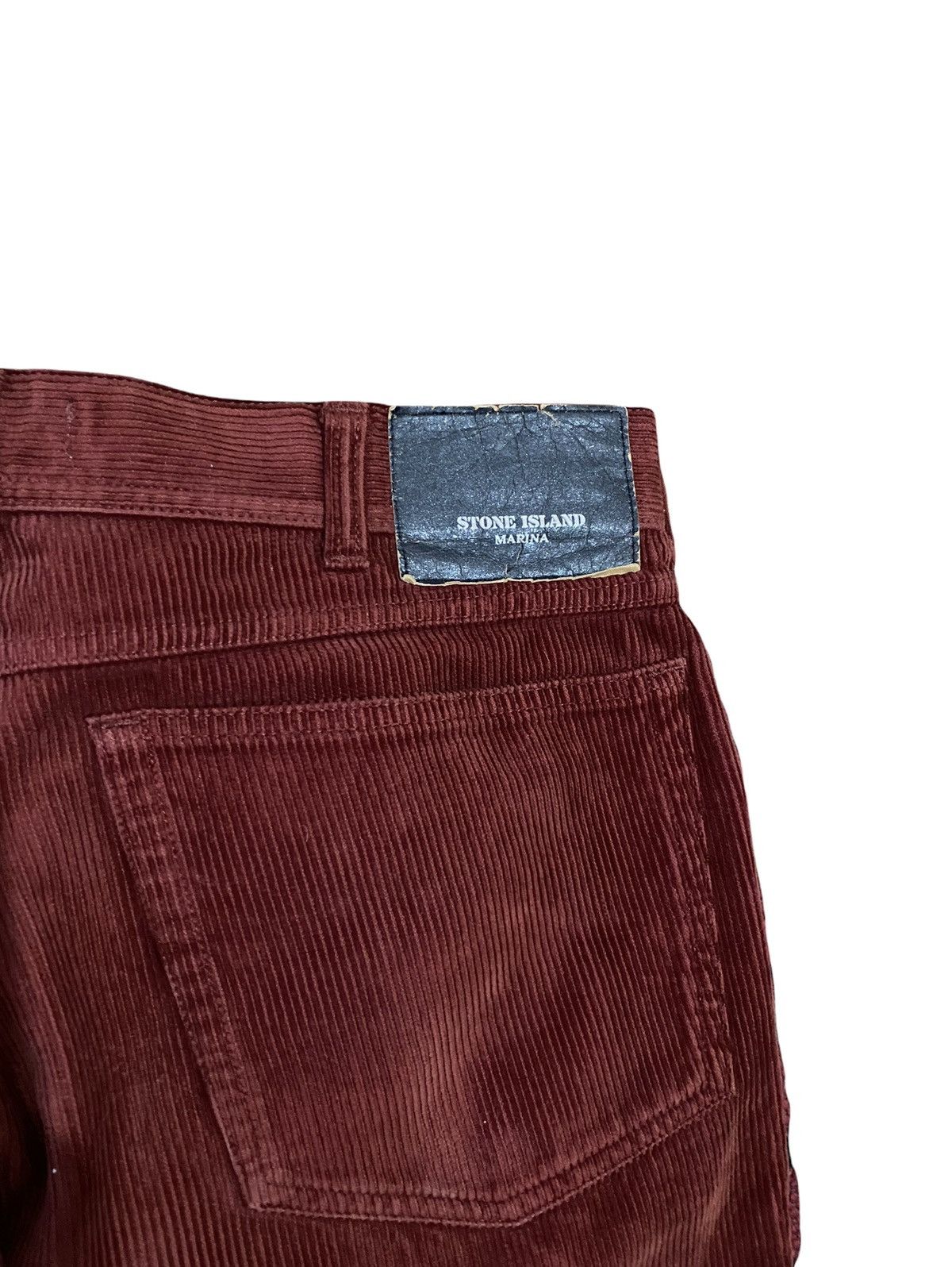 Stone Island Stone Island Marina Corduroy Pants 1994 Size US 33 - 4 Thumbnail
