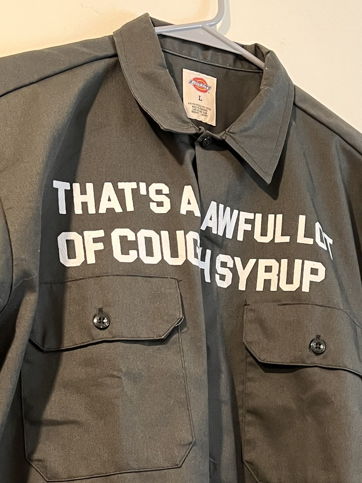 Awful Lot of Cough Syrup Awful Lot of Cough Syrup Dickies Shirt | Grailed