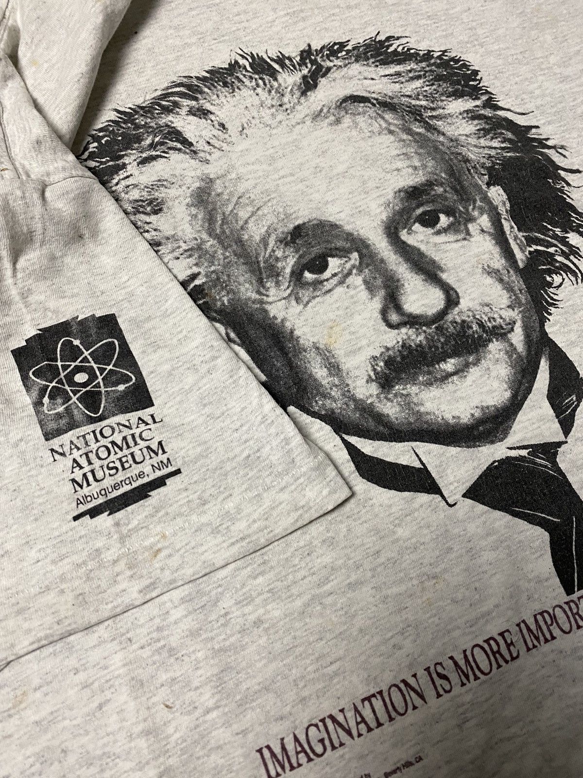 Vintage Albert Einstein Quote T Shirt 90s Size US XL / EU 56 / 4 - 3 Thumbnail