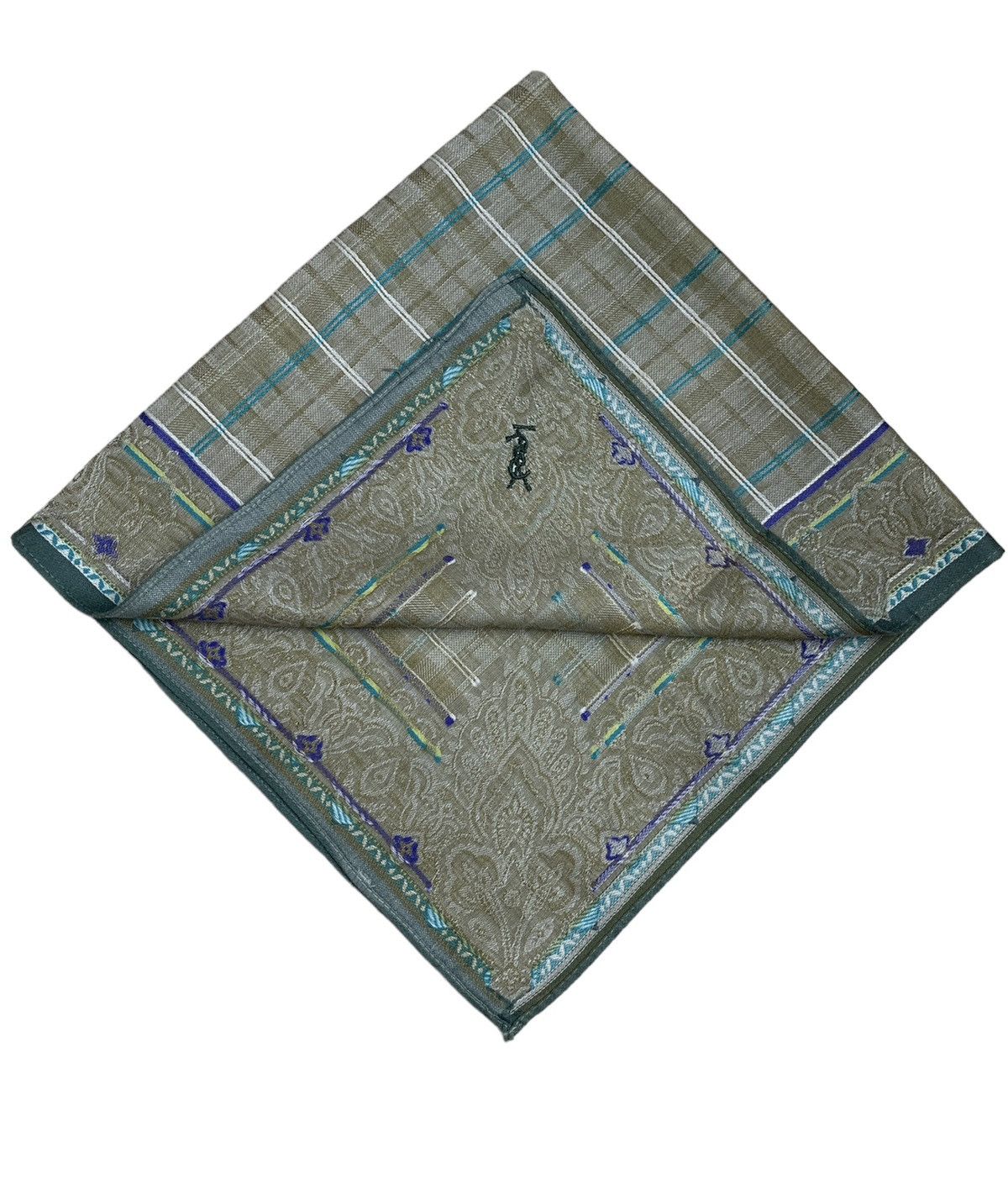 Yves Saint Laurent Yves Saint Laurent Handkerchief Pocketsquares Size ONE SIZE - 2 Thumbnail