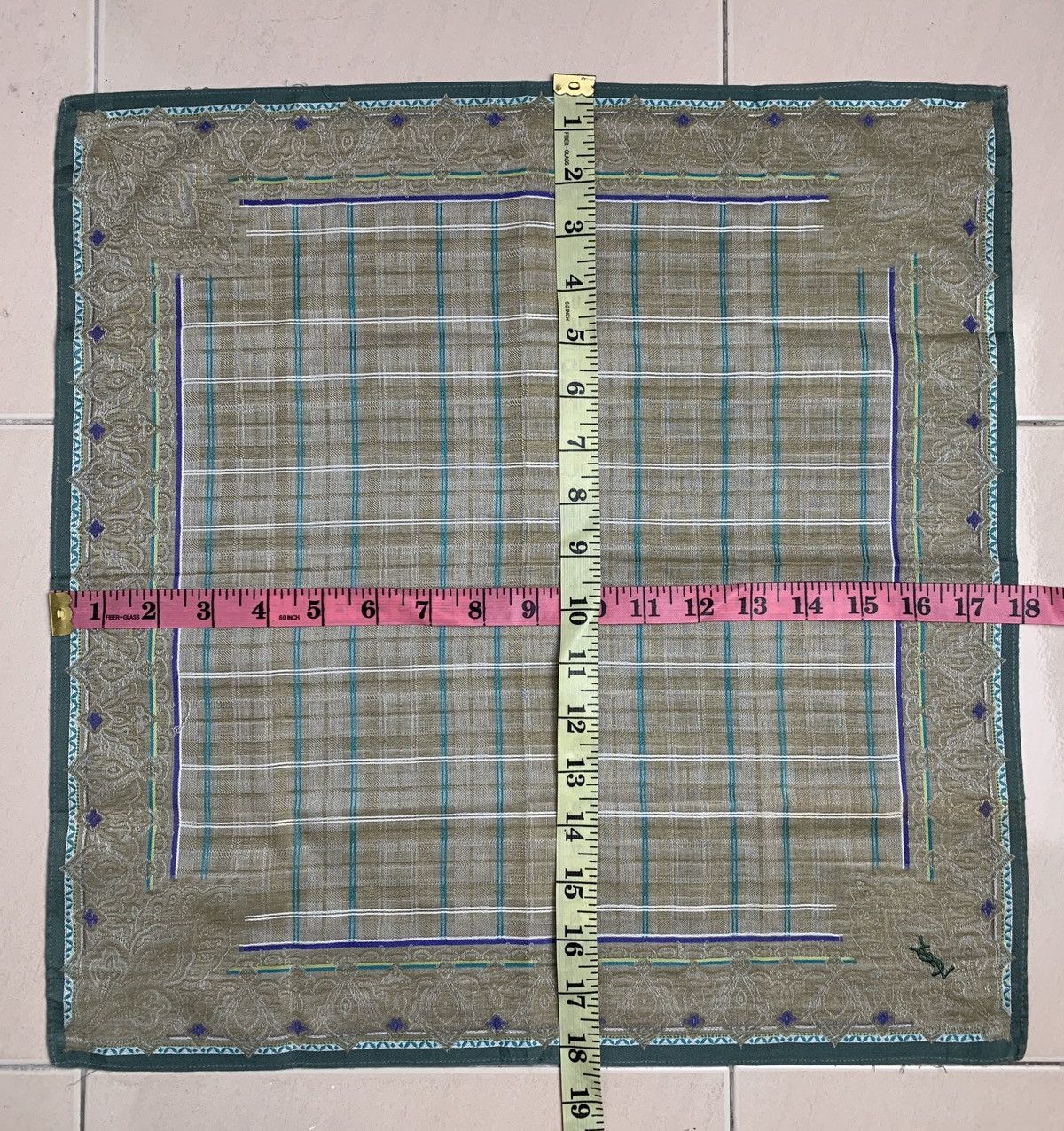 Yves Saint Laurent Yves Saint Laurent Handkerchief Pocketsquares Size ONE SIZE - 9 Thumbnail