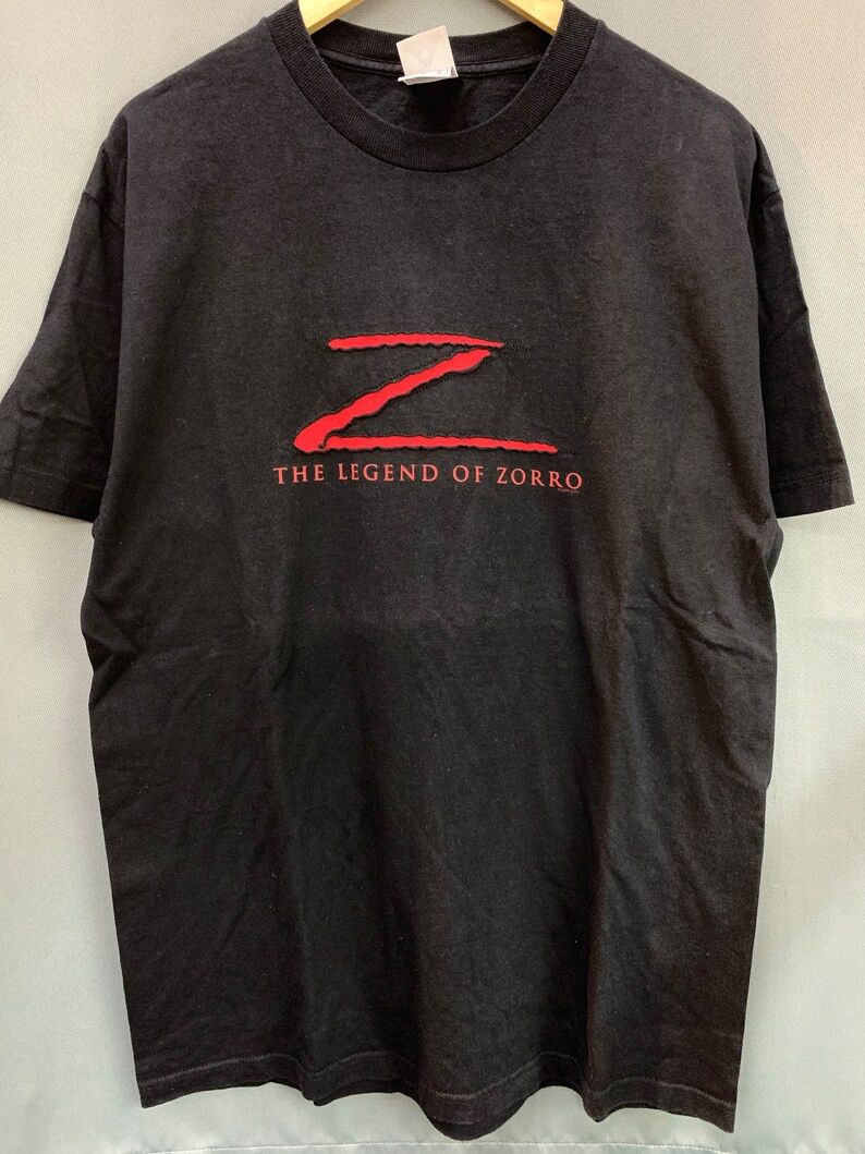 Sweat-shirt Vintage Zorro 1997 - Taille 6 Ans, Très Bon état