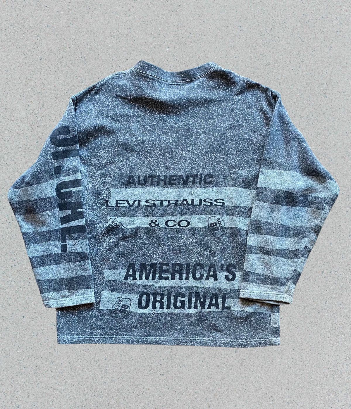 Levi's Levi’s Sweater all over print 90s Size US XL / EU 56 / 4 - 2 Thumbnail