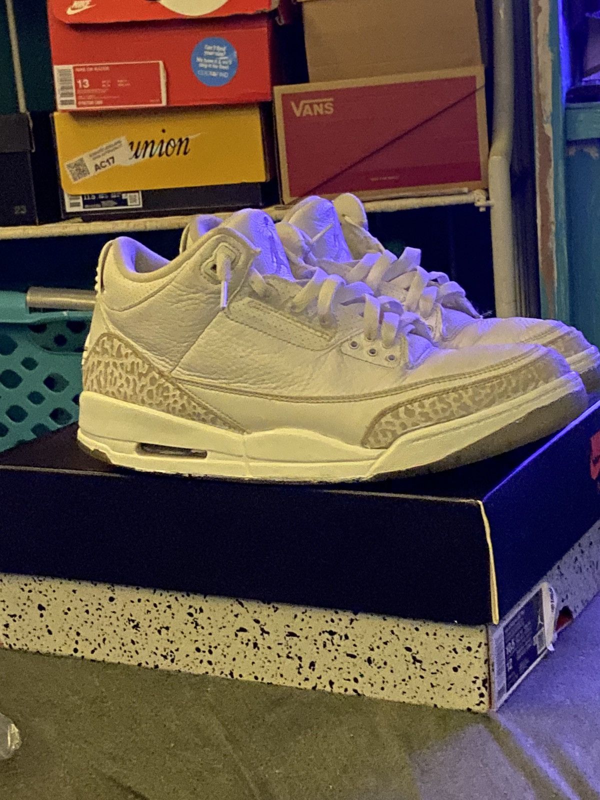 jordan 3 pure white 2018