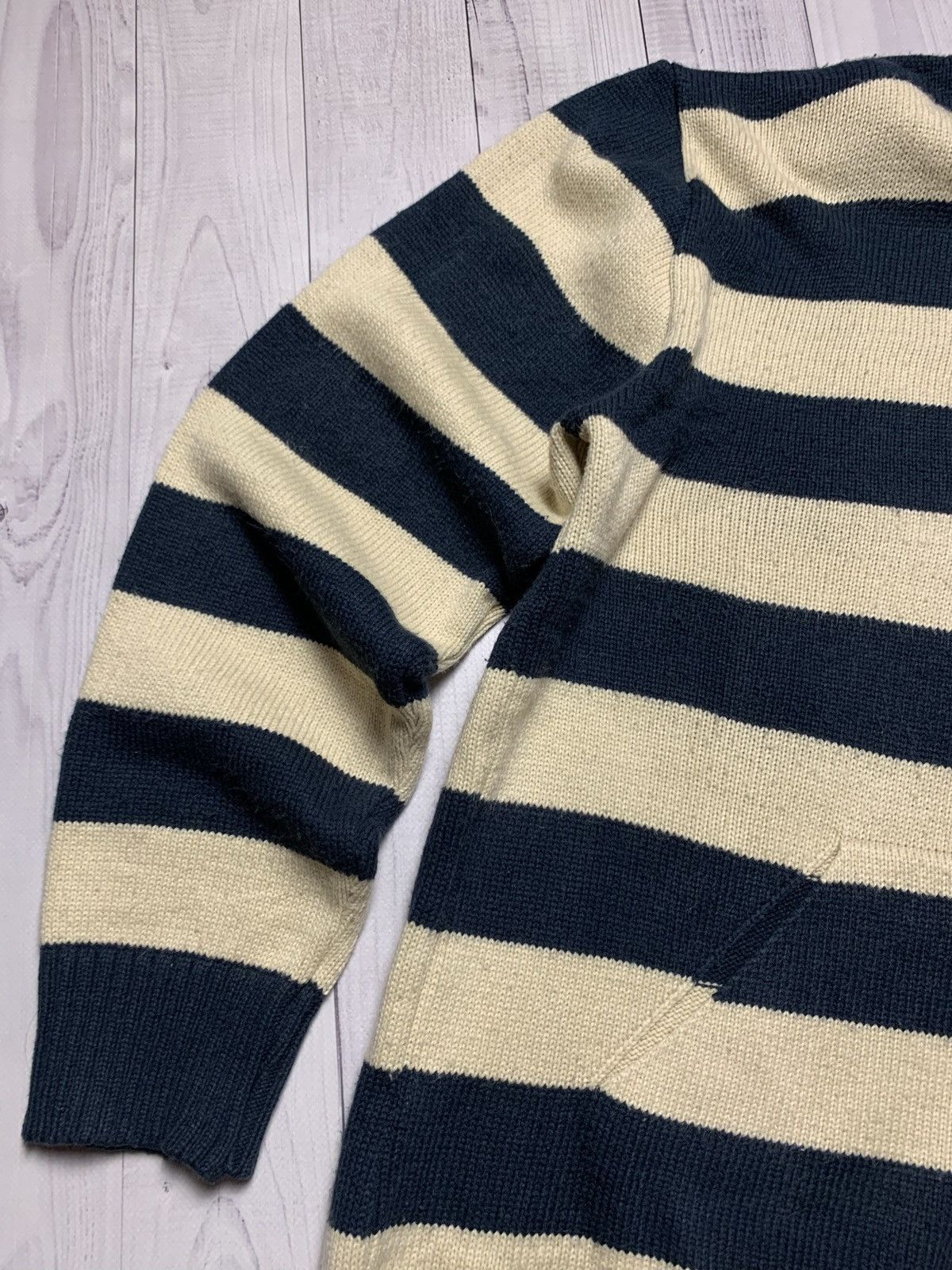 G-Star × Vintage Vintage G Star Raw striped sweater big logo rare size L Size US L / EU 52-54 / 3 - 5 Thumbnail