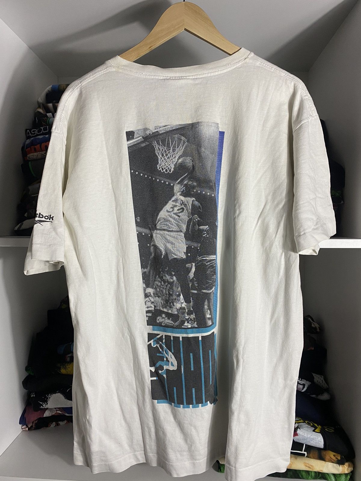 Reebok Shaq 90s t shirt