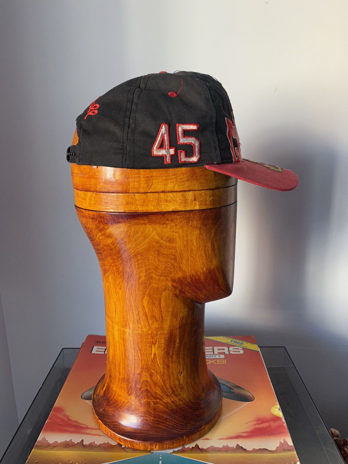 Vintage Bulls Jordan 45 Bootleg Cap 90s Size ONE SIZE - 4 Thumbnail