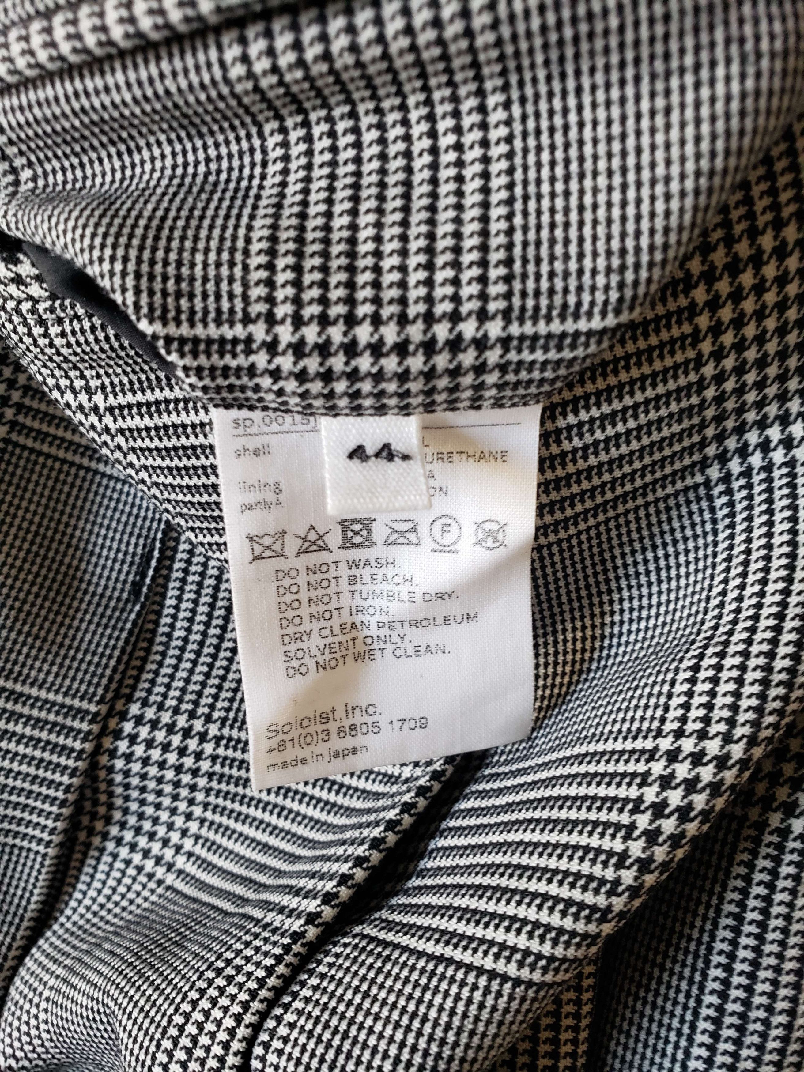 Takahiromiyashita The Soloist. SS 20 Glen Check Kilt Skirt Size US 30 / EU 46 - 9 Thumbnail