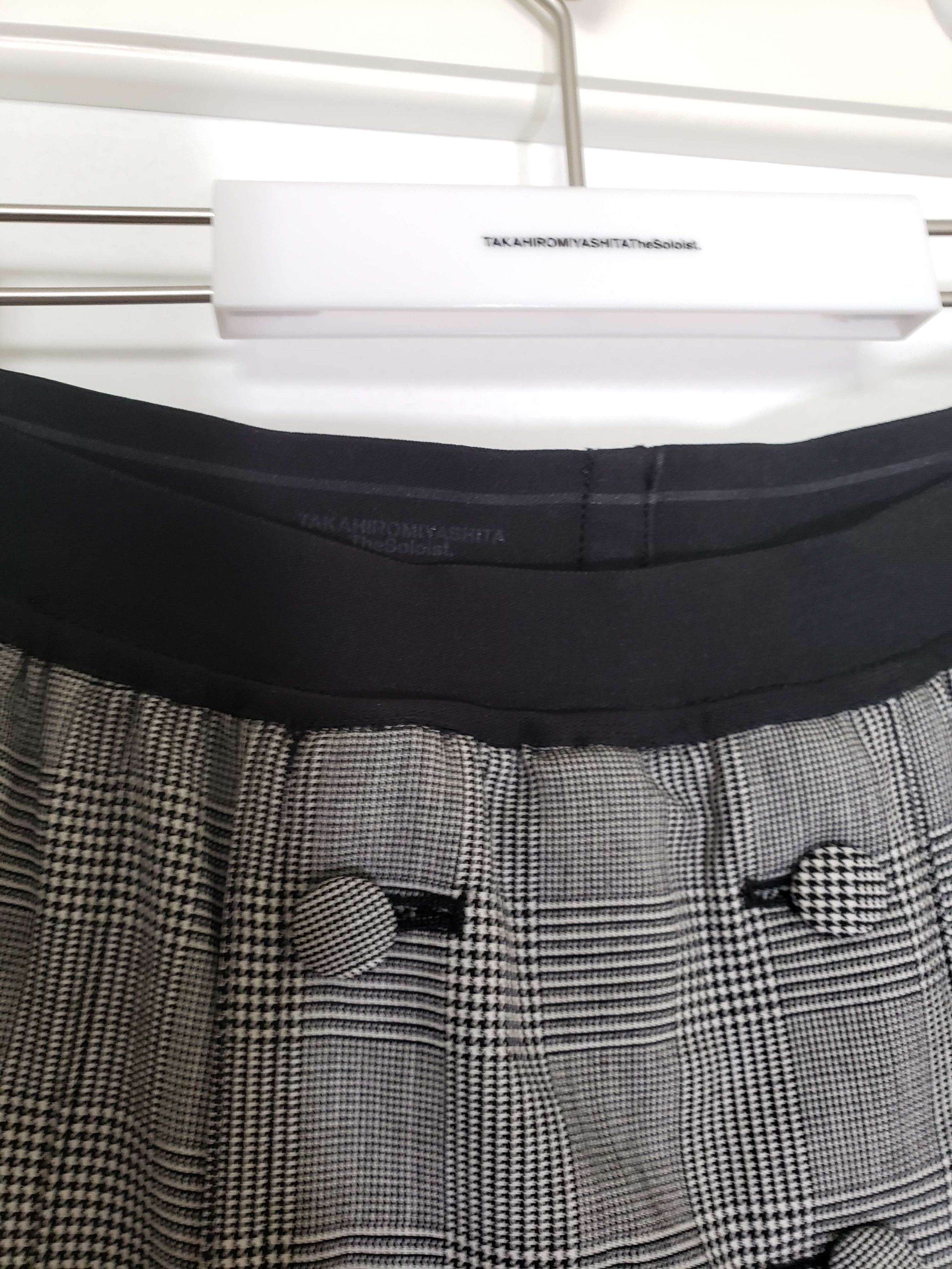 Takahiromiyashita The Soloist. SS 20 Glen Check Kilt Skirt Size US 30 / EU 46 - 5 Thumbnail