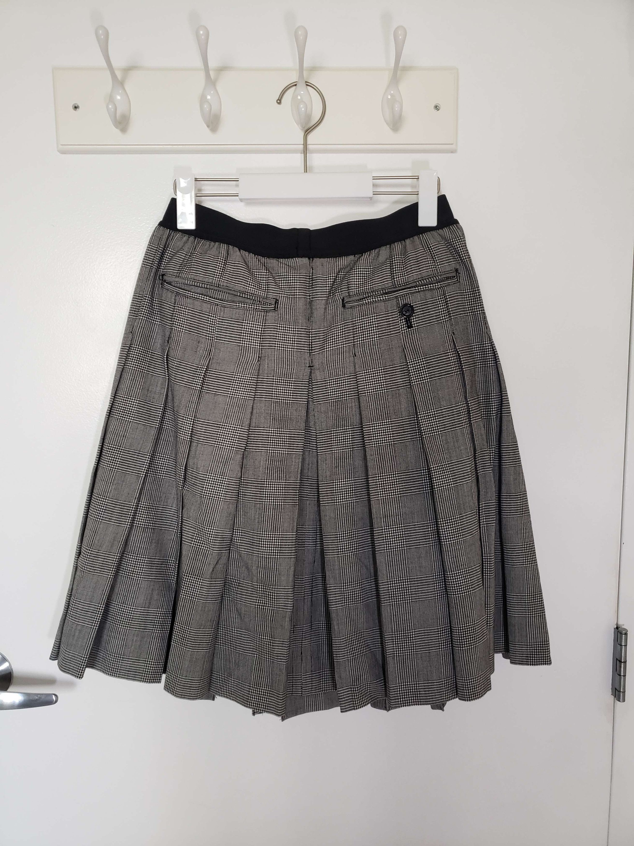 Takahiromiyashita The Soloist. SS 20 Glen Check Kilt Skirt Size US 30 / EU 46 - 4 Thumbnail