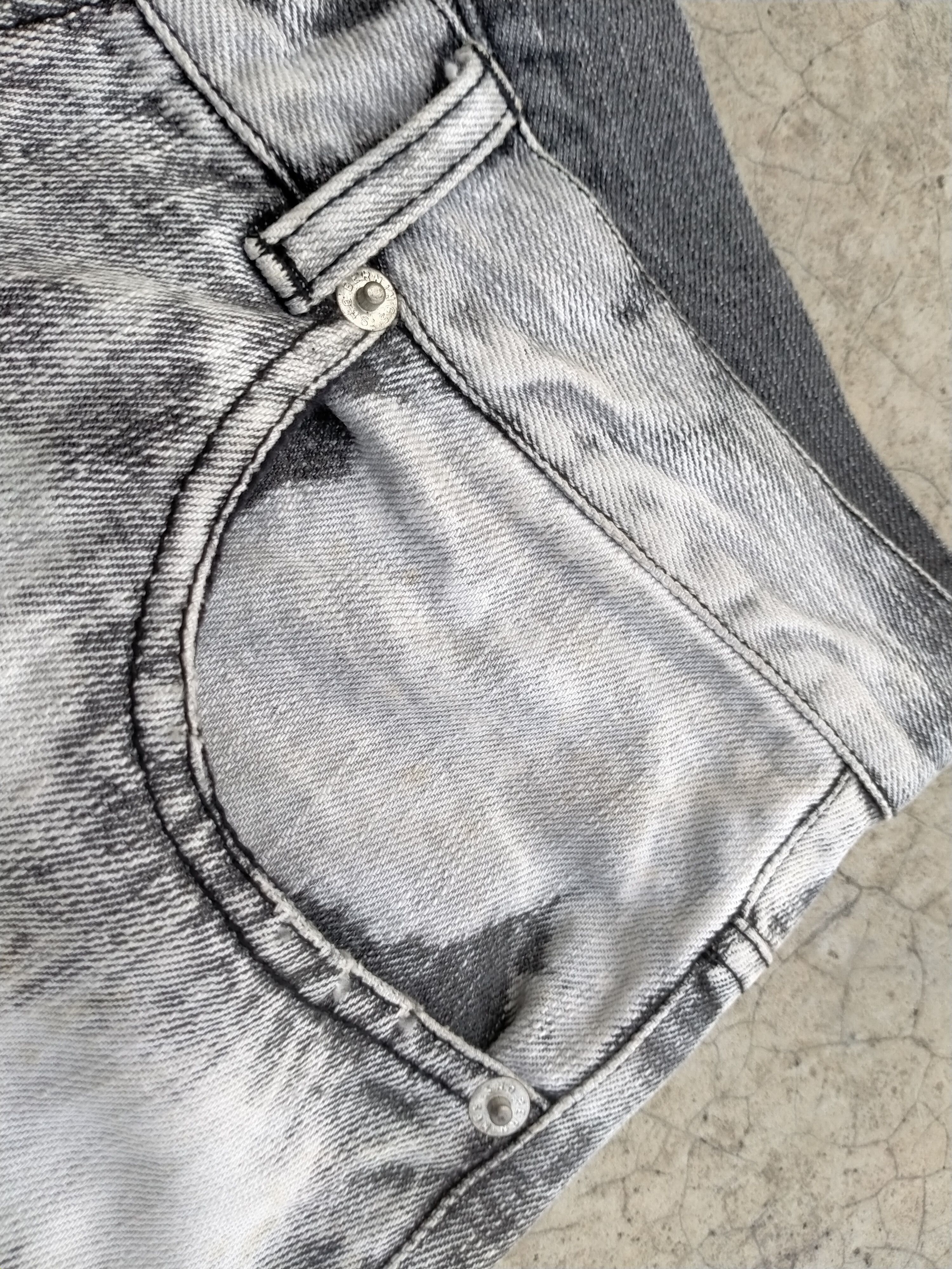 Beauty Beast Vintage Bernings Sho Distressed Printed Denim Asid wash Size US 30 / EU 46 - 4 Thumbnail