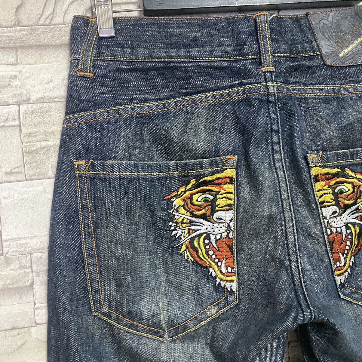 Ed Hardy Ed Hardy Denim Jeans Tiger Embroidery 32x30 Size US 32 / EU 48 - 12 Thumbnail
