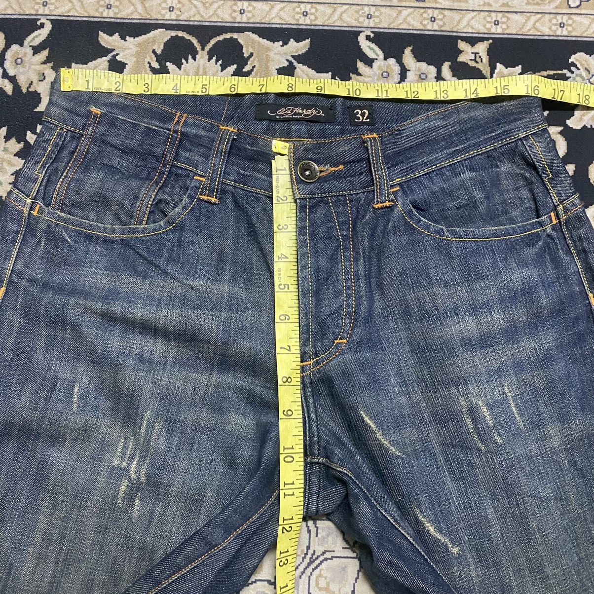 Ed Hardy Ed Hardy Denim Jeans Tiger Embroidery 32x30 Size US 32 / EU 48 - 18 Thumbnail