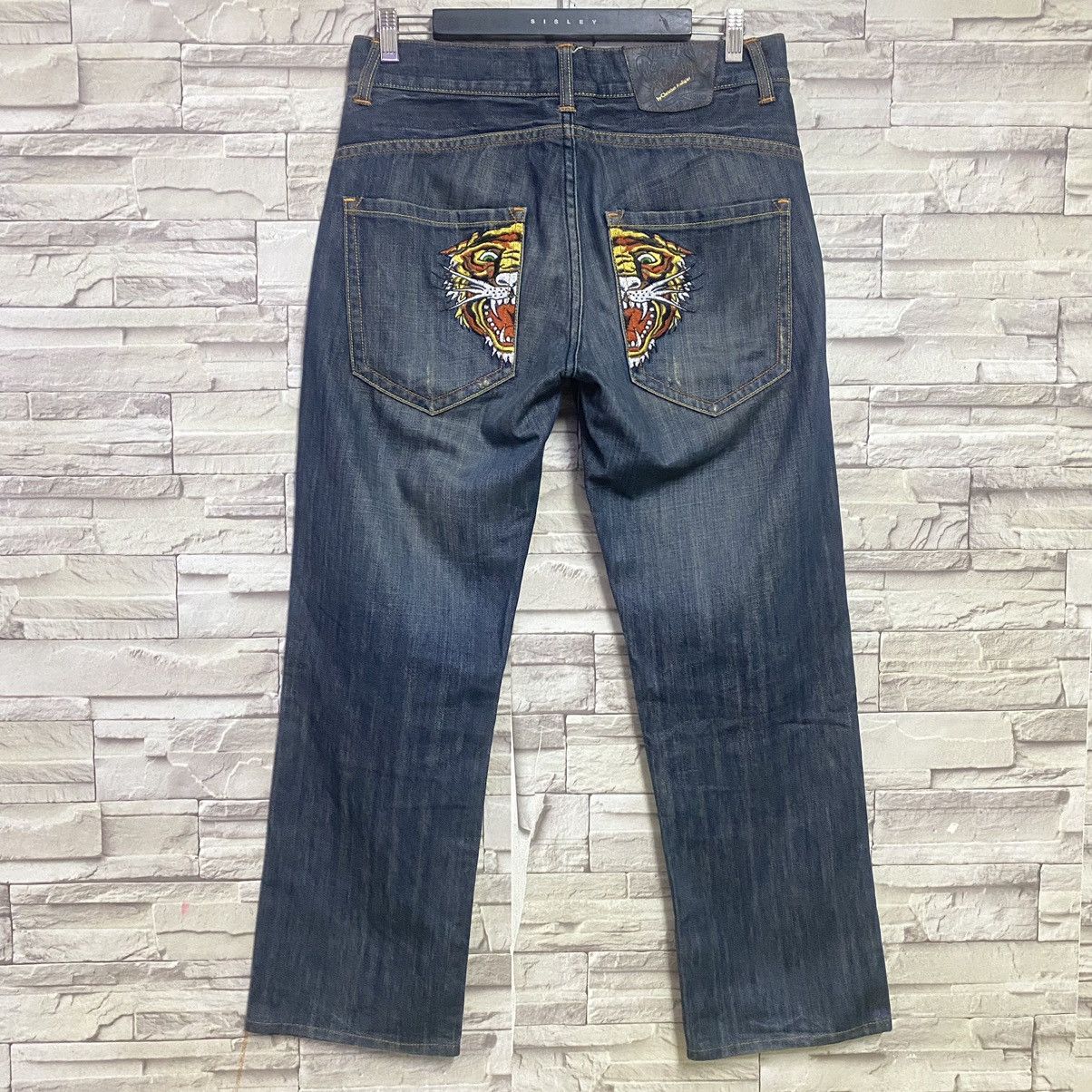 Ed Hardy Ed Hardy Denim Jeans Tiger Embroidery 32x30 Size US 32 / EU 48 - 9 Thumbnail